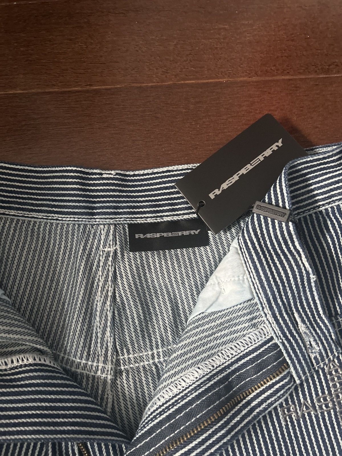 The GV Gallery Gv gallery stripe jorts Size US 34 / EU 50 - 4 Thumbnail