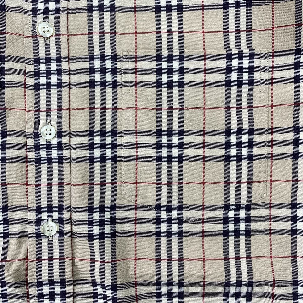 Burberry 1990s Burberrys Nova Check Iconic Longs Shirt Size L / US 10 / IT 46 - 5 Thumbnail