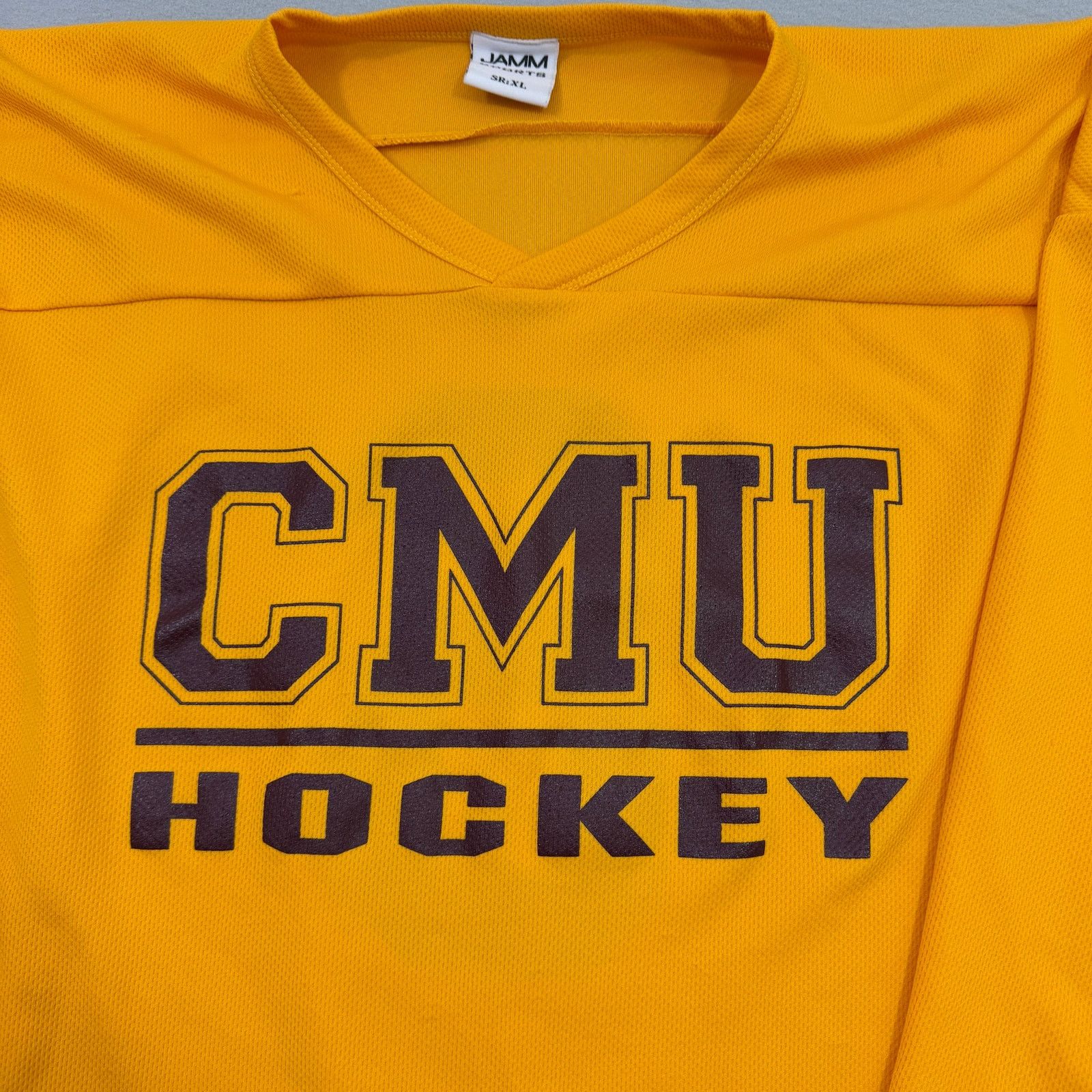 Vintage Vintage Central Michigan University Chippewas Hockey Jersey Size US XL / EU 56 / 4 - 3 Thumbnail