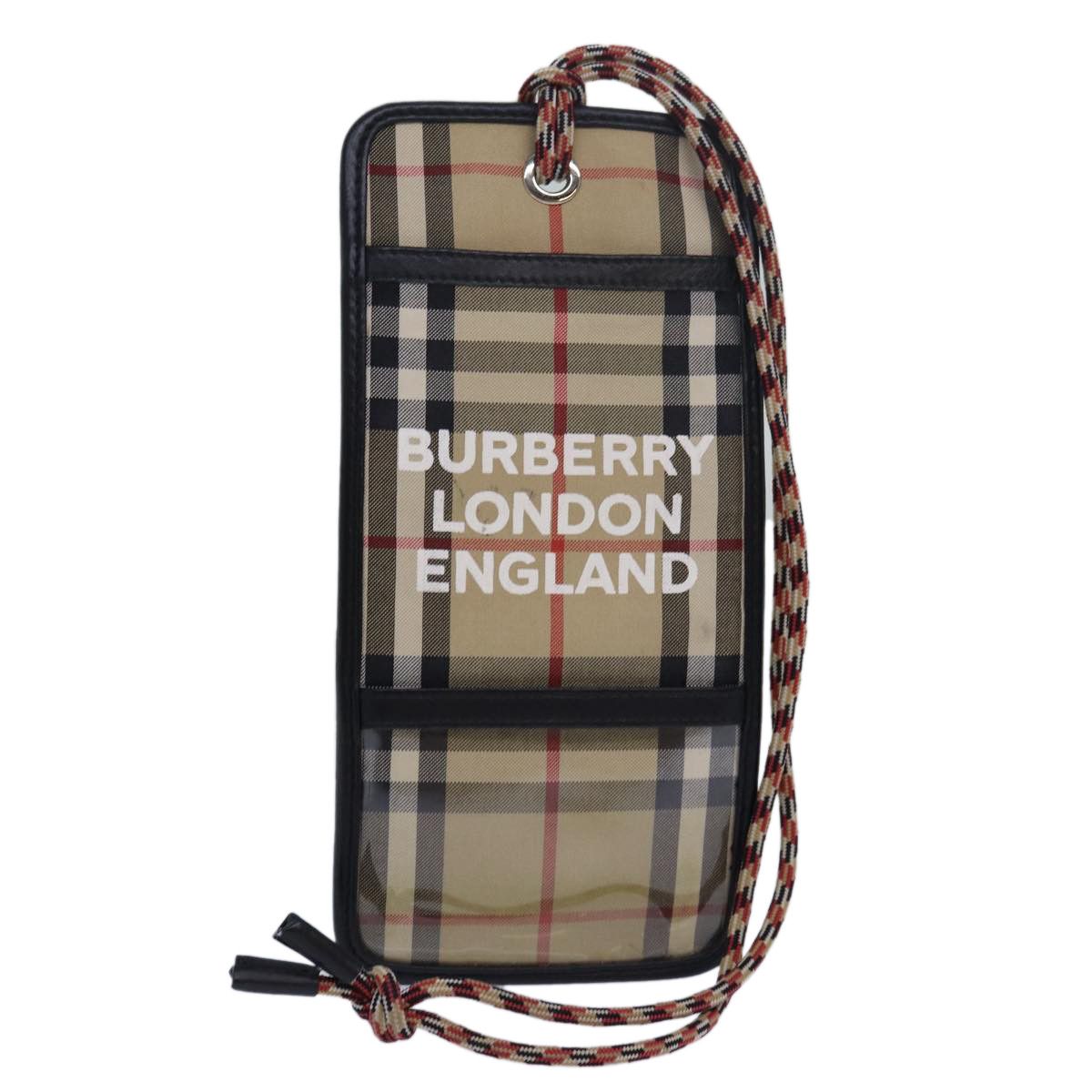 Burberry Nova Check Beige Canvas Wallet (Pre-Owned) Size ONE SIZE - 1 Thumbnail