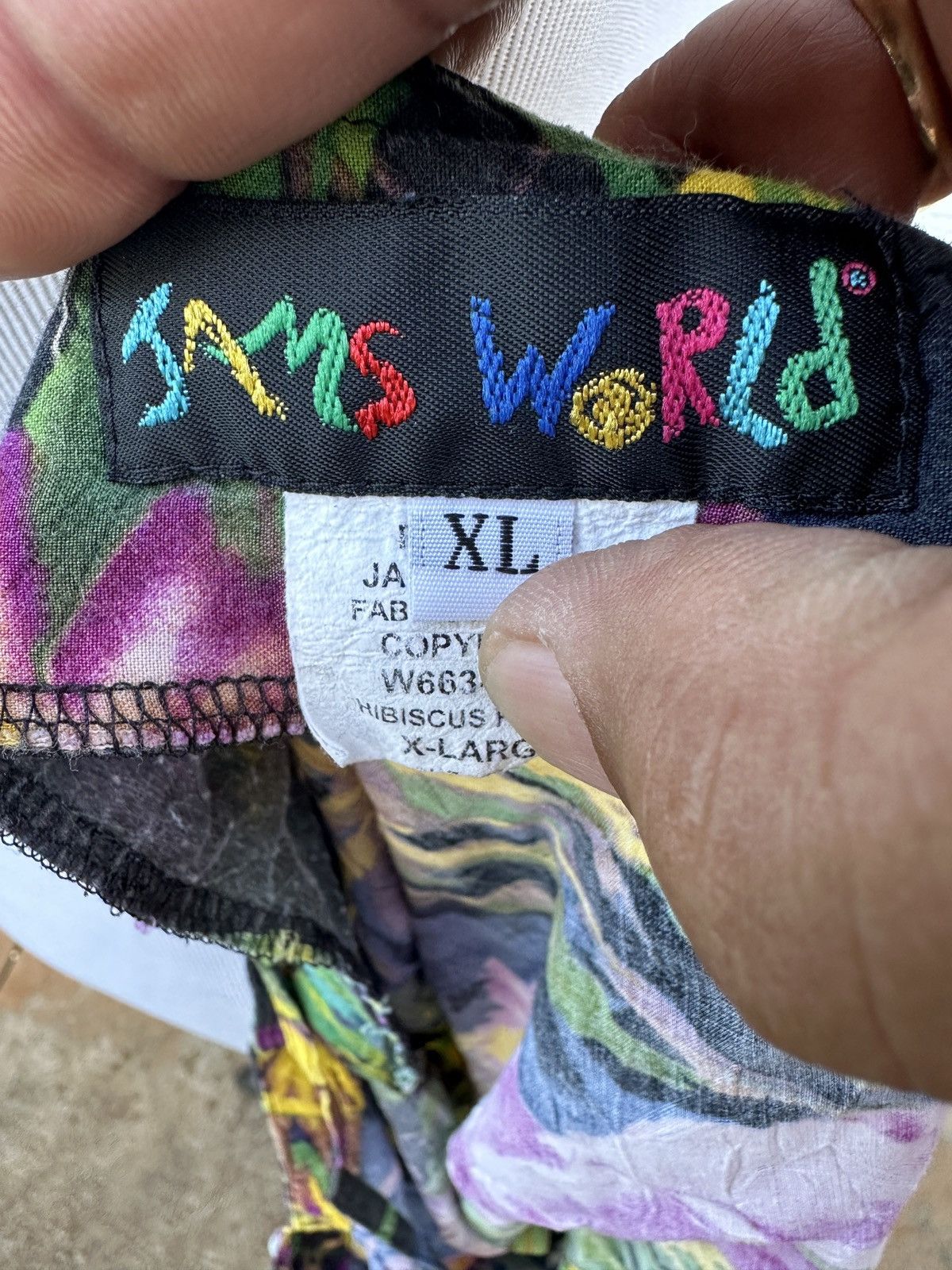 Jams World Jams World Multicolored Hibiscus Spaghetti Strap Women's XL Size XL / US 12-14 / IT 48-50 - 4 Thumbnail