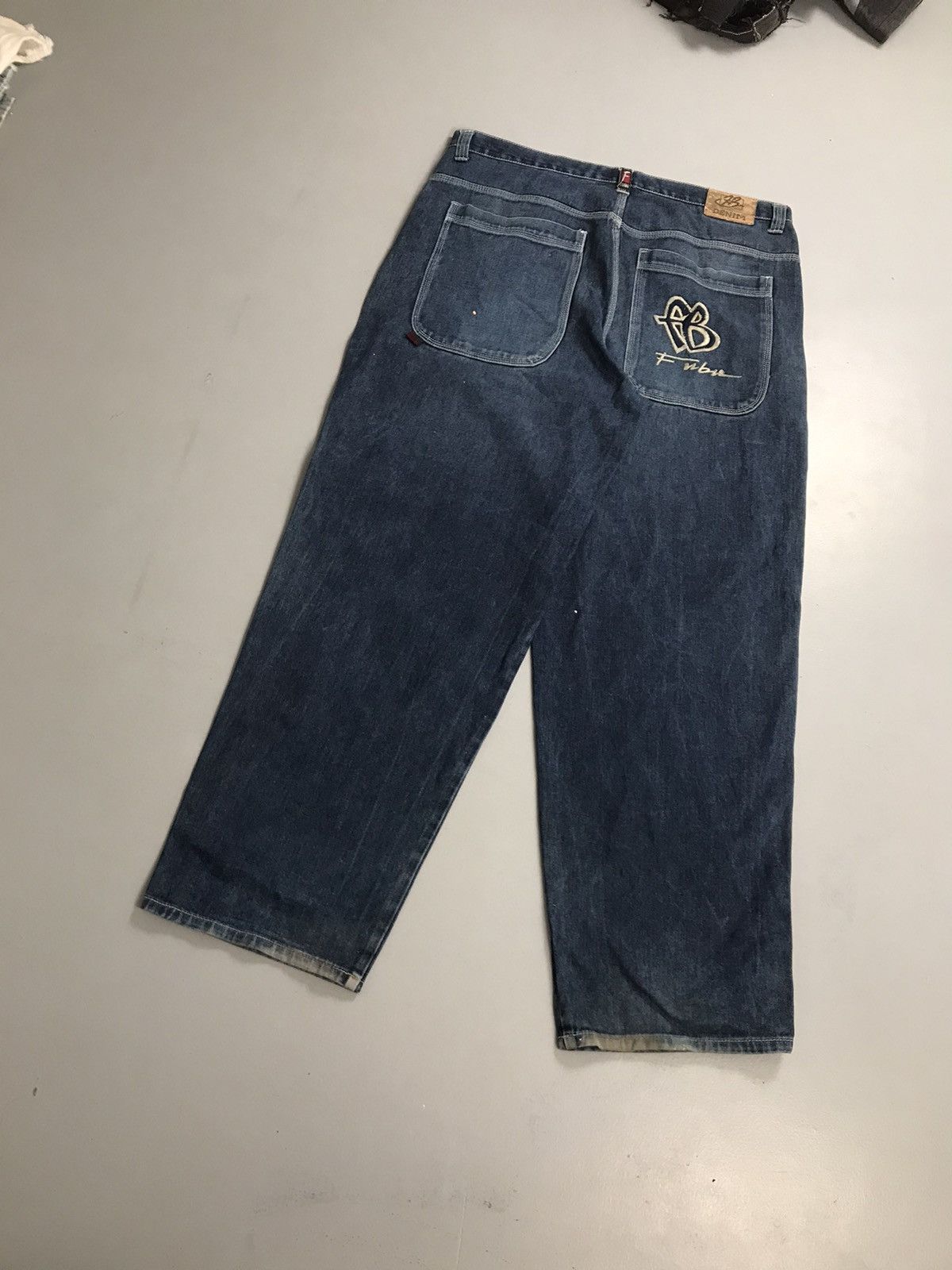 Fubu Vintage fubu embroidered baggy denim Size US 42 / EU 58 - 9 Thumbnail