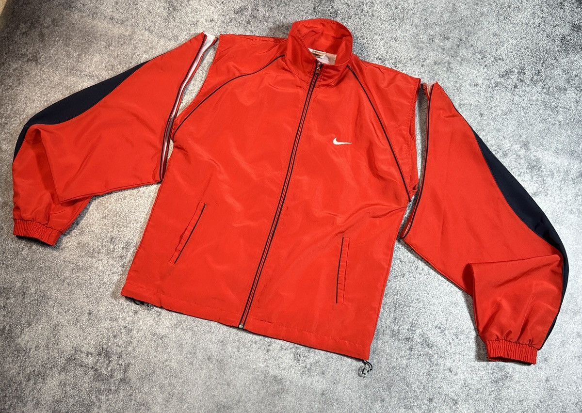 Nike × Vintage Y2K Vintage Nike Zip Up Jacket Rare Streetwear Casual USA XL Size US L / EU 52-54 / 3 - 2 Thumbnail