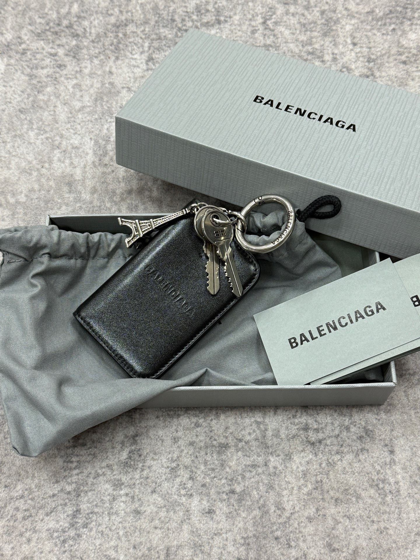 Balenciaga Balenciaga Keychain Pendant Card Holder Size ONE SIZE - 1 Thumbnail