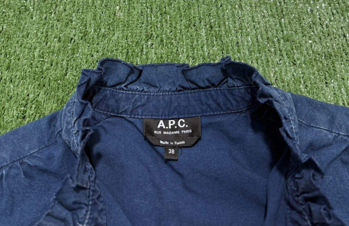 A.P.C. A.P.C. Paris Jumpsuit Denim Blue Retro Size 26" / US 2 / IT 38 - 4 Thumbnail