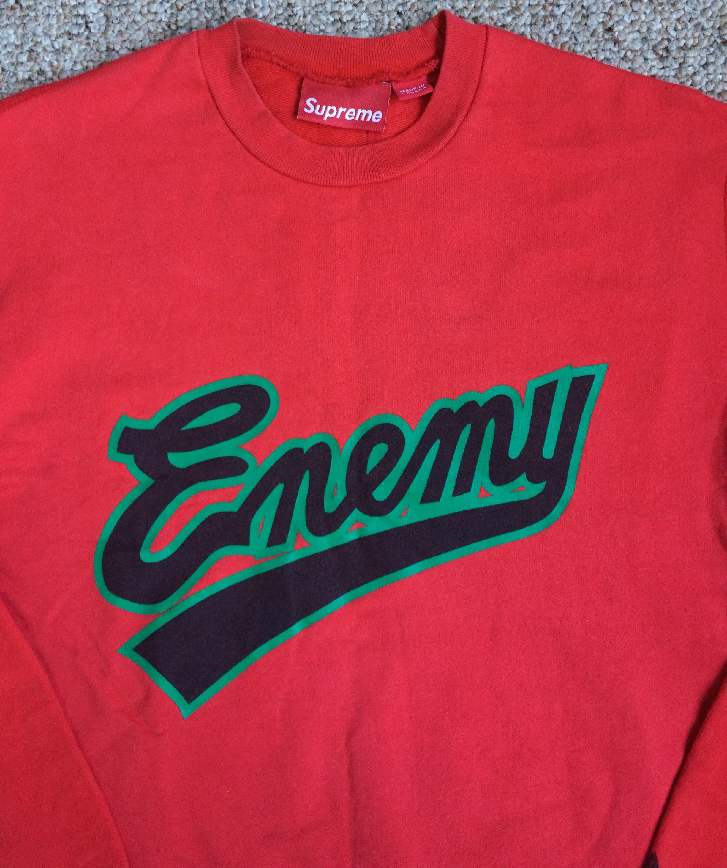 Public Enemy × Supreme S/S 2006 Supreme x Public Enemy Sweatshirt Size US M / EU 48-50 / 2 - 2 Thumbnail