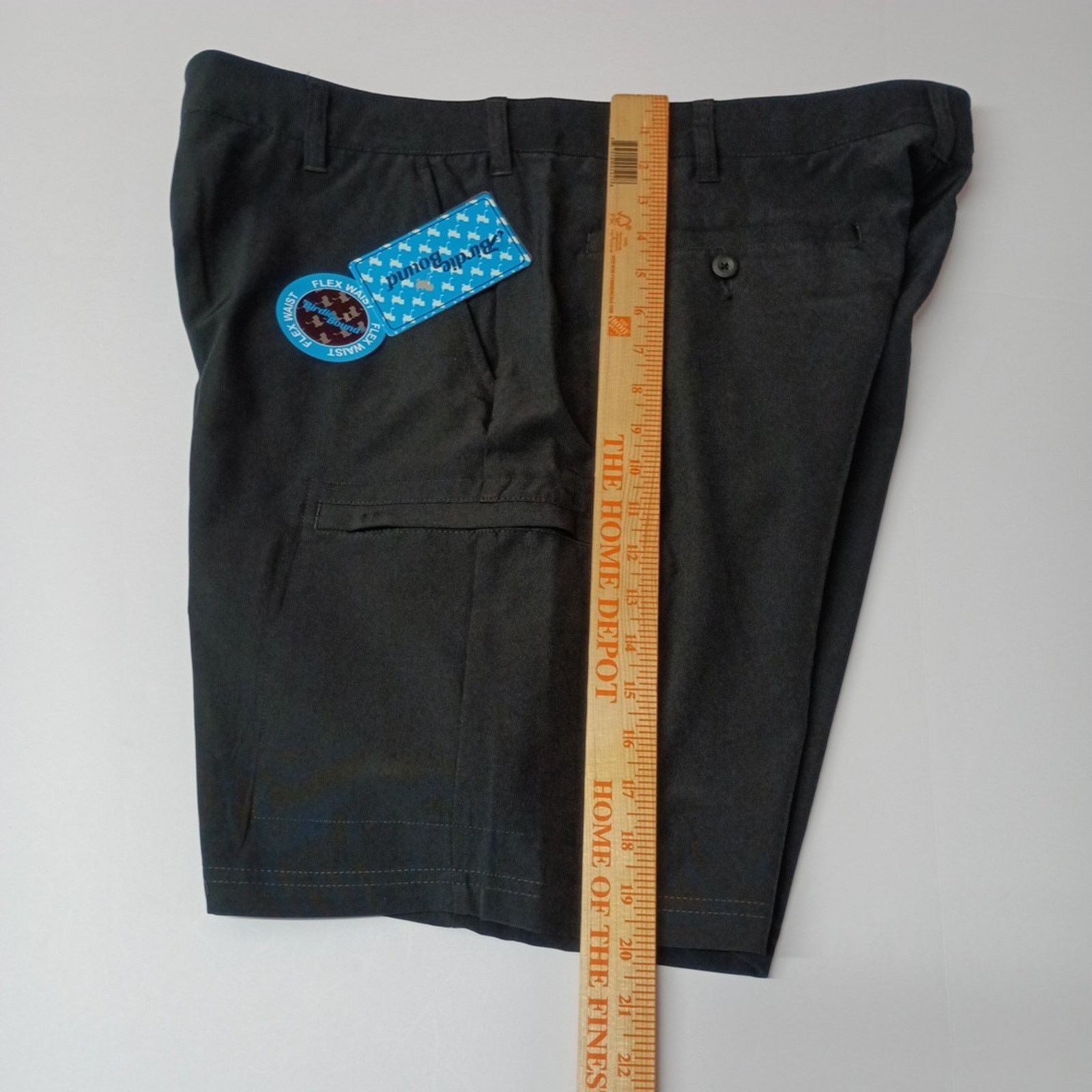 Other Birdie Bound Cargo Shorts Mens 38x9 Black Stretch Flex Waist Size US 38 / EU 54 - 7 Thumbnail