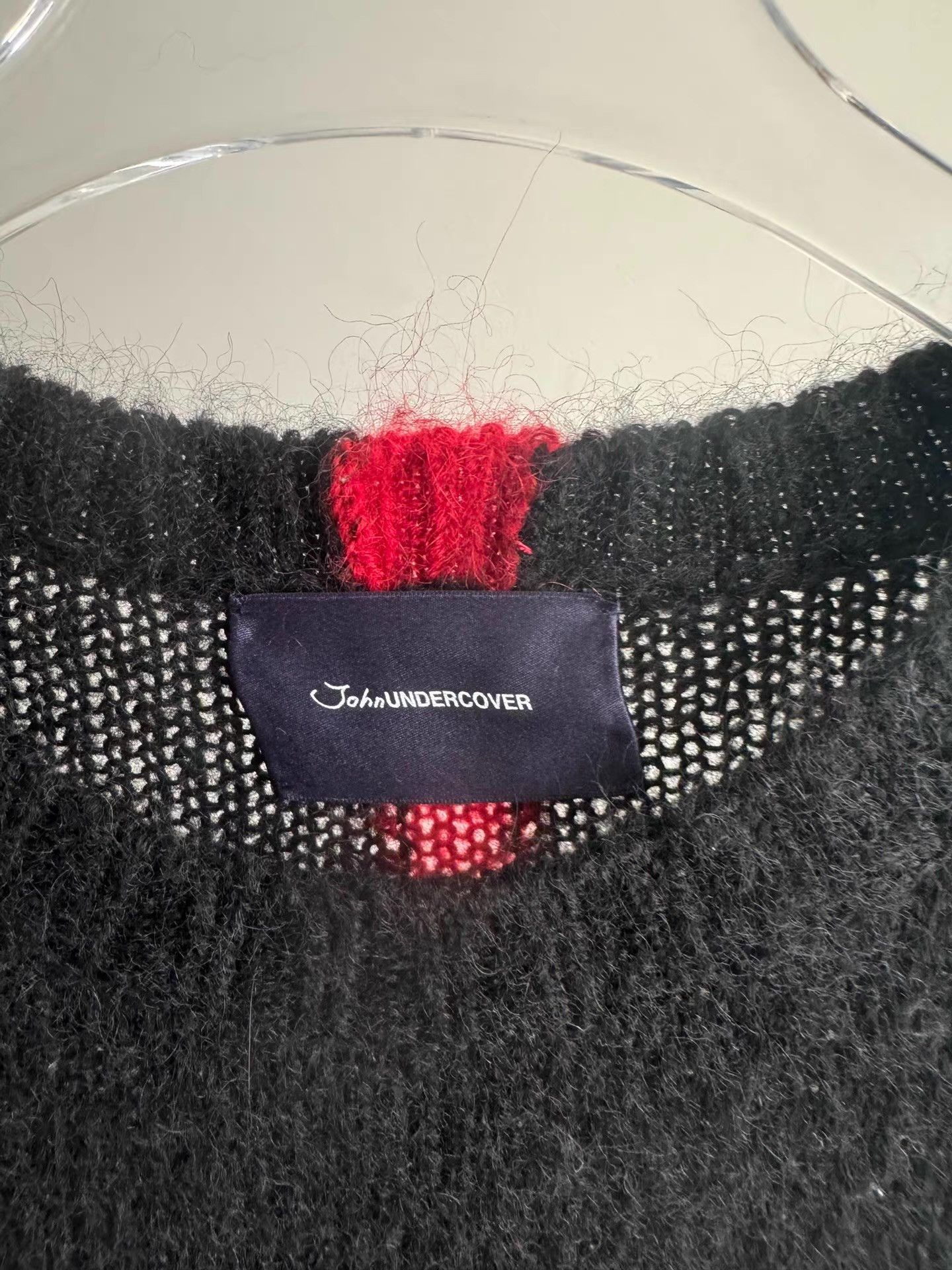 John Undercover John Undercover Patchwork Mohair Sweater Q17 Size US L / EU 52-54 / 3 - 3 Thumbnail