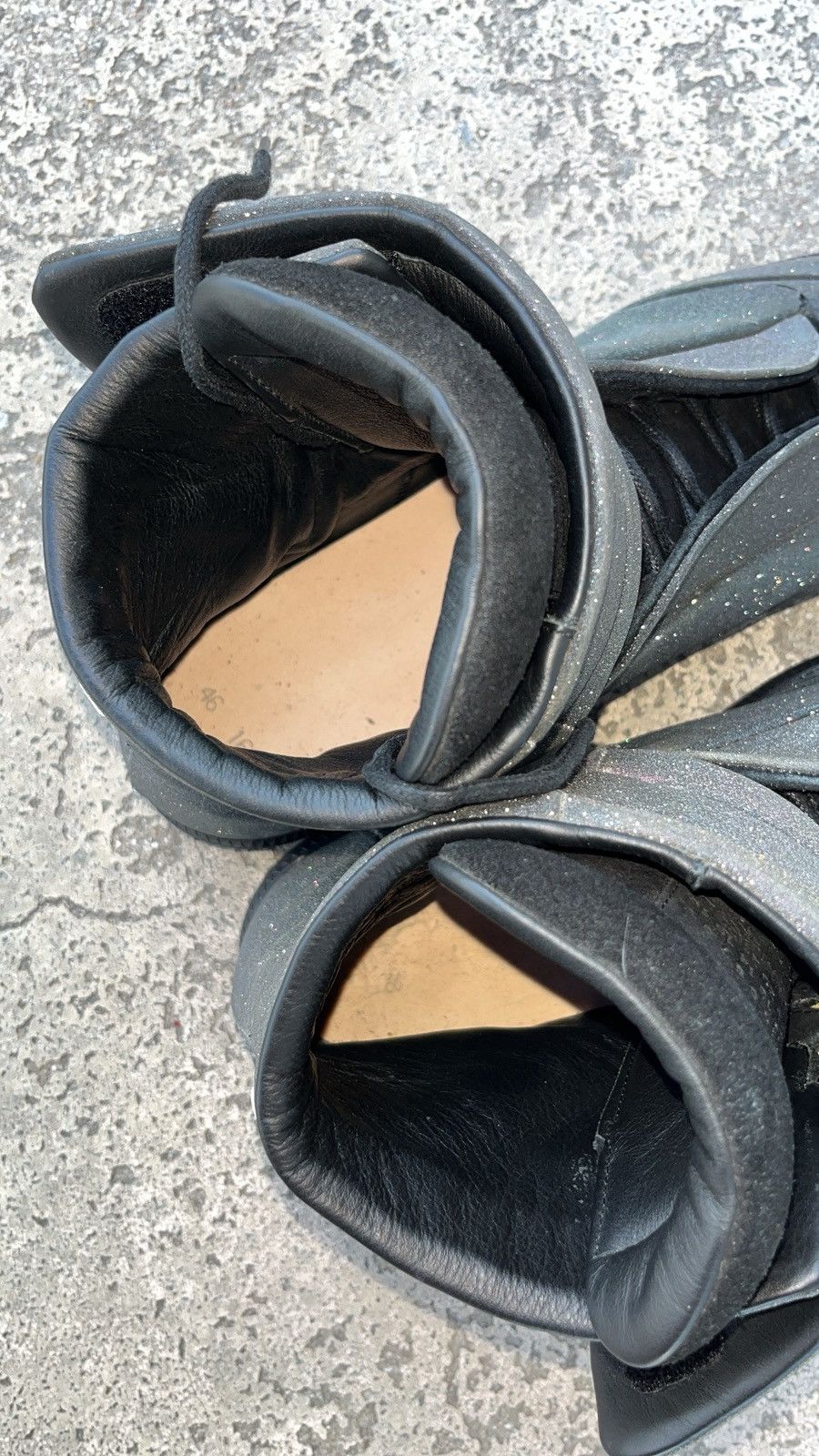 Maison Margiela Maison Margiela Future High-Top Black Glitter Size US 12.5 / EU 45-46 - 14 Thumbnail