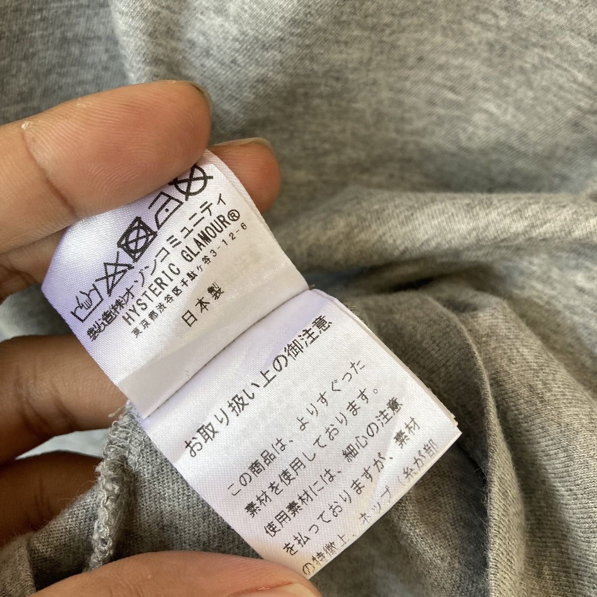 Hysteric Glamour Hysteric Glamour 3D Girl Logo Spell Out Tee Size US M / EU 48-50 / 2 - 6 Thumbnail