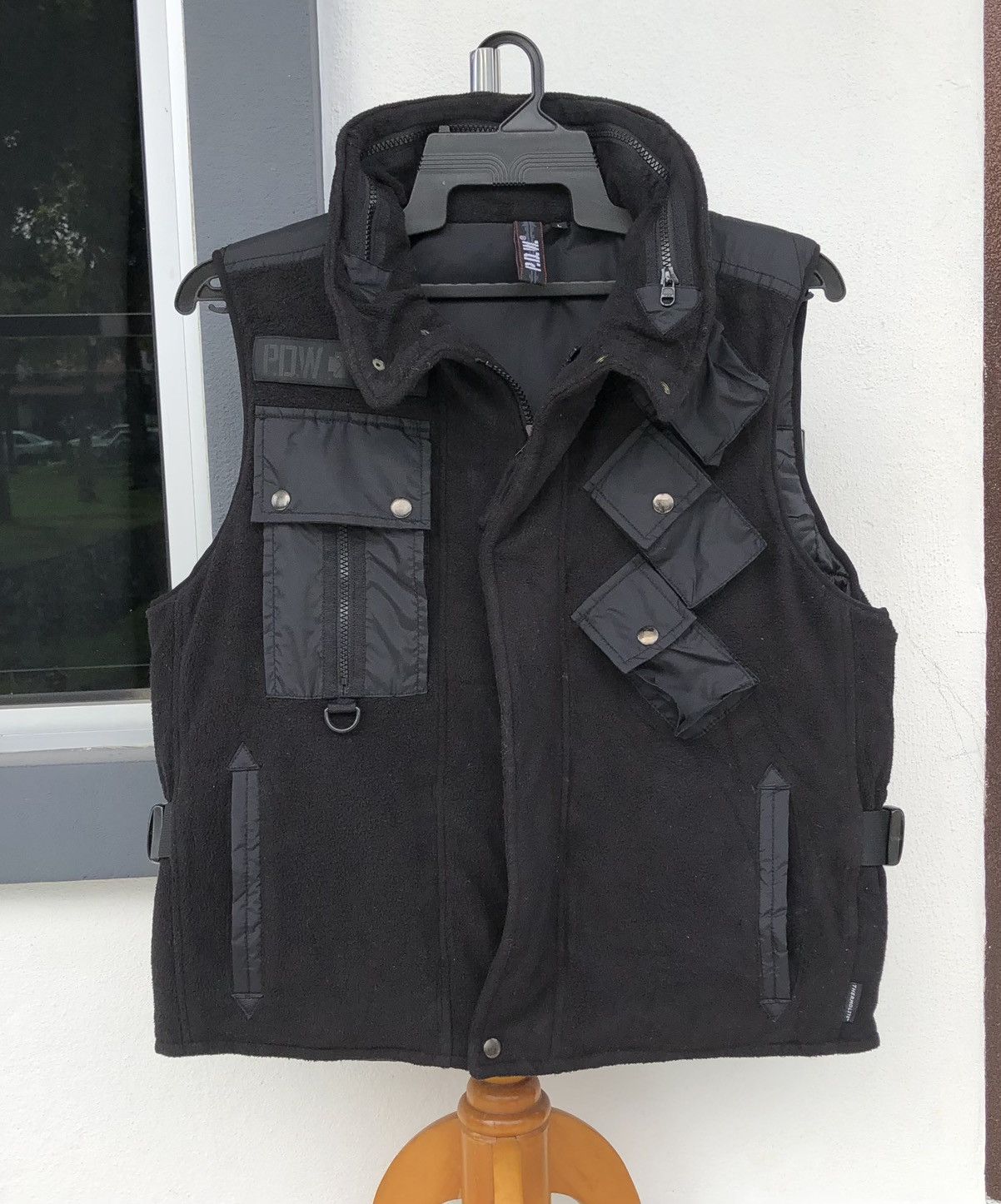 Japanese Brand P.D.W Thermolite Multi Pocket Tactical Fleece Vest Jacket Size US L / EU 52-54 / 3 - 1 Thumbnail