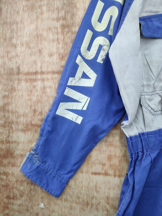 Japanese Brand R34 Nissan motorsport vintage jpn Staff Coverall #46-015DLL Size US 32 / EU 48 - 8 Thumbnail