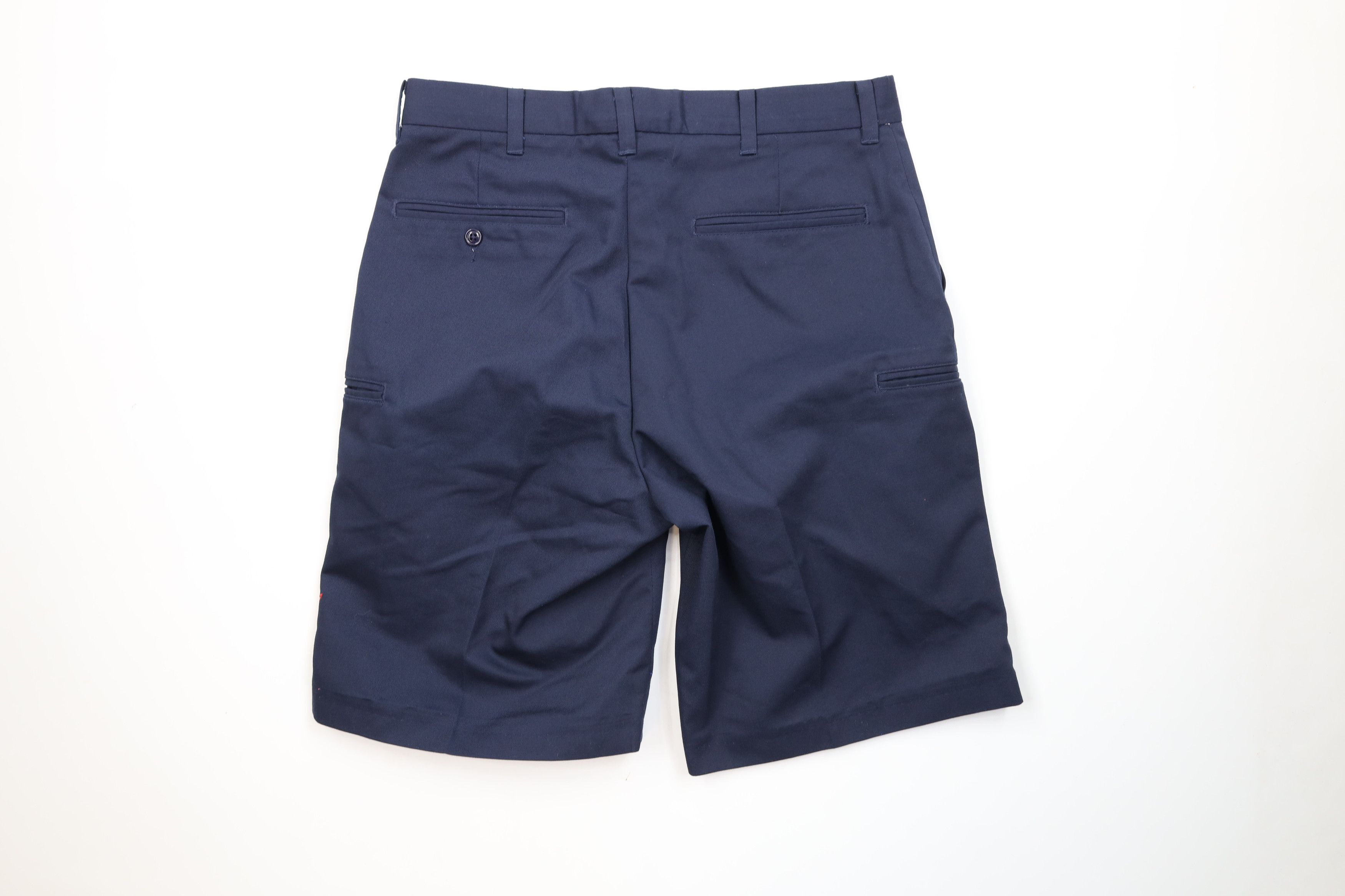 Vintage Vintage 90s Anheuser Busch Budweiser Beer Work Shorts Blue Size US 34 / EU 50 - 10 Thumbnail