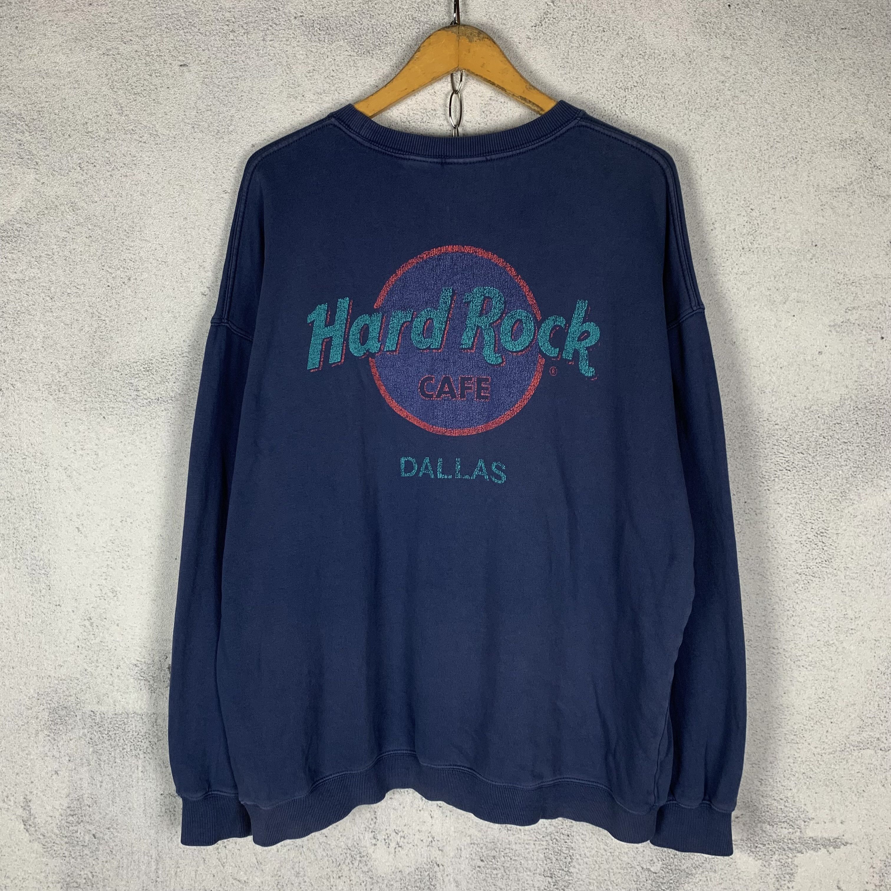 Hard Rock Cafe Hard Rock Cafe Dallas Sweatshirt Crewneck Size US XL / EU 56 / 4 - 1 Thumbnail