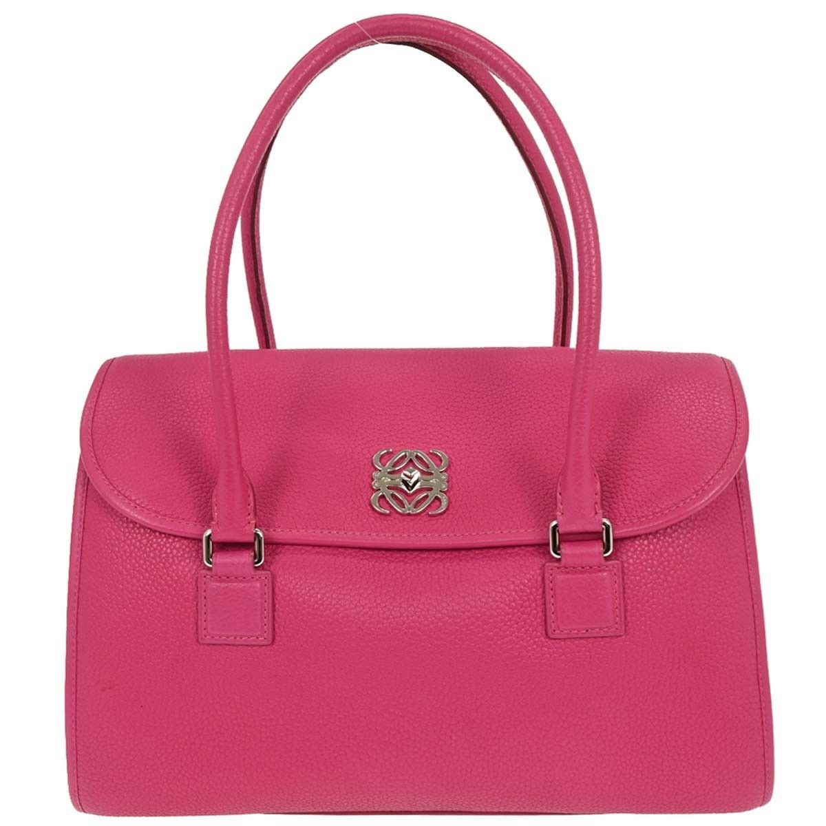 Loewe Loewe Vintage Handbag Leather Size ONE SIZE - 1 Thumbnail