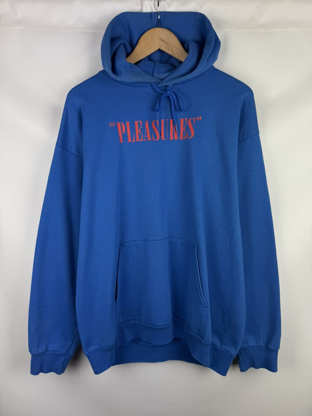 Champion × Pleasures Pleasures Champion Soft Core Porn Big Logo Hoodie Pullover Size US L / EU 52-54 / 3 - 1 Thumbnail