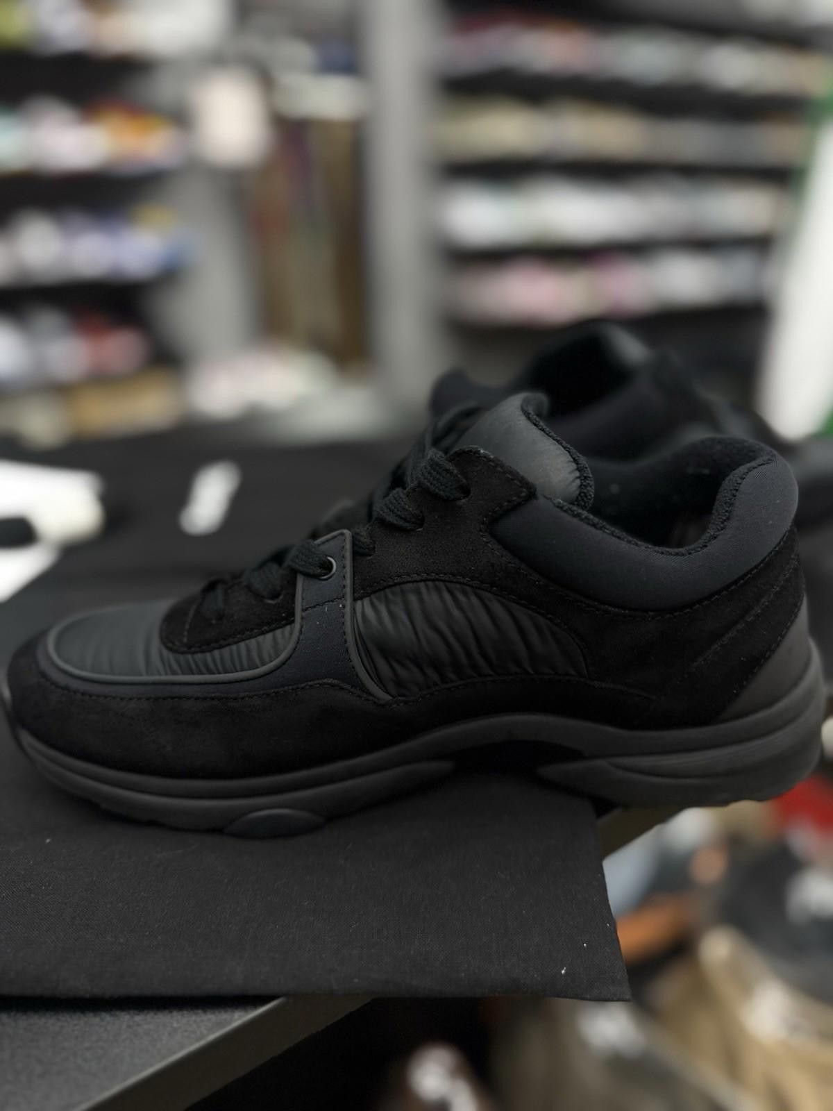 Chanel Size 39EU/9US (W) - Chanel CC Logo Sneaker Black $1300 Size US 9 / IT 39 - 11 Thumbnail