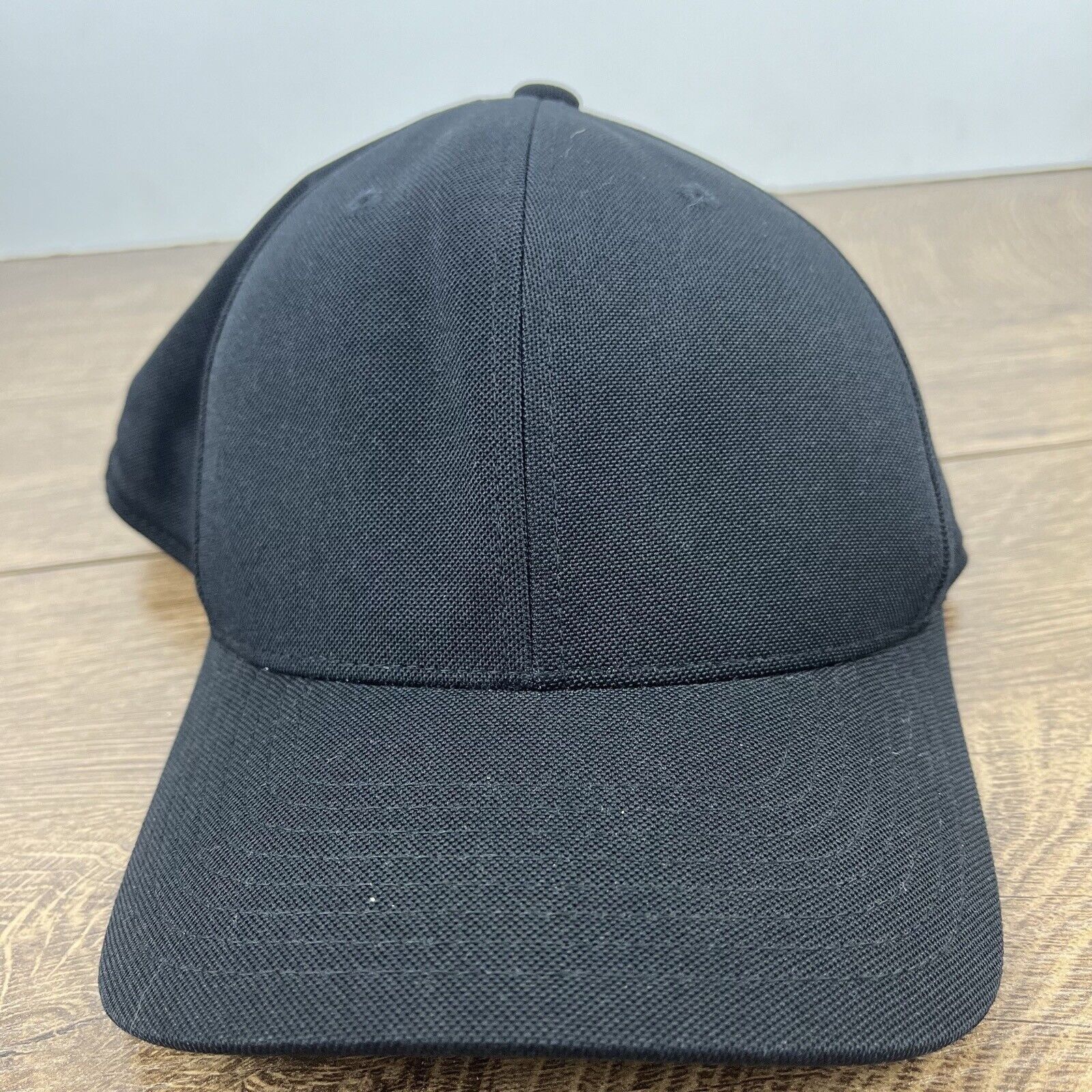 Other Plain Black Baseball Hat Black Cap Hat Adjustable Adult Fit Size ONE SIZE - 3 Thumbnail