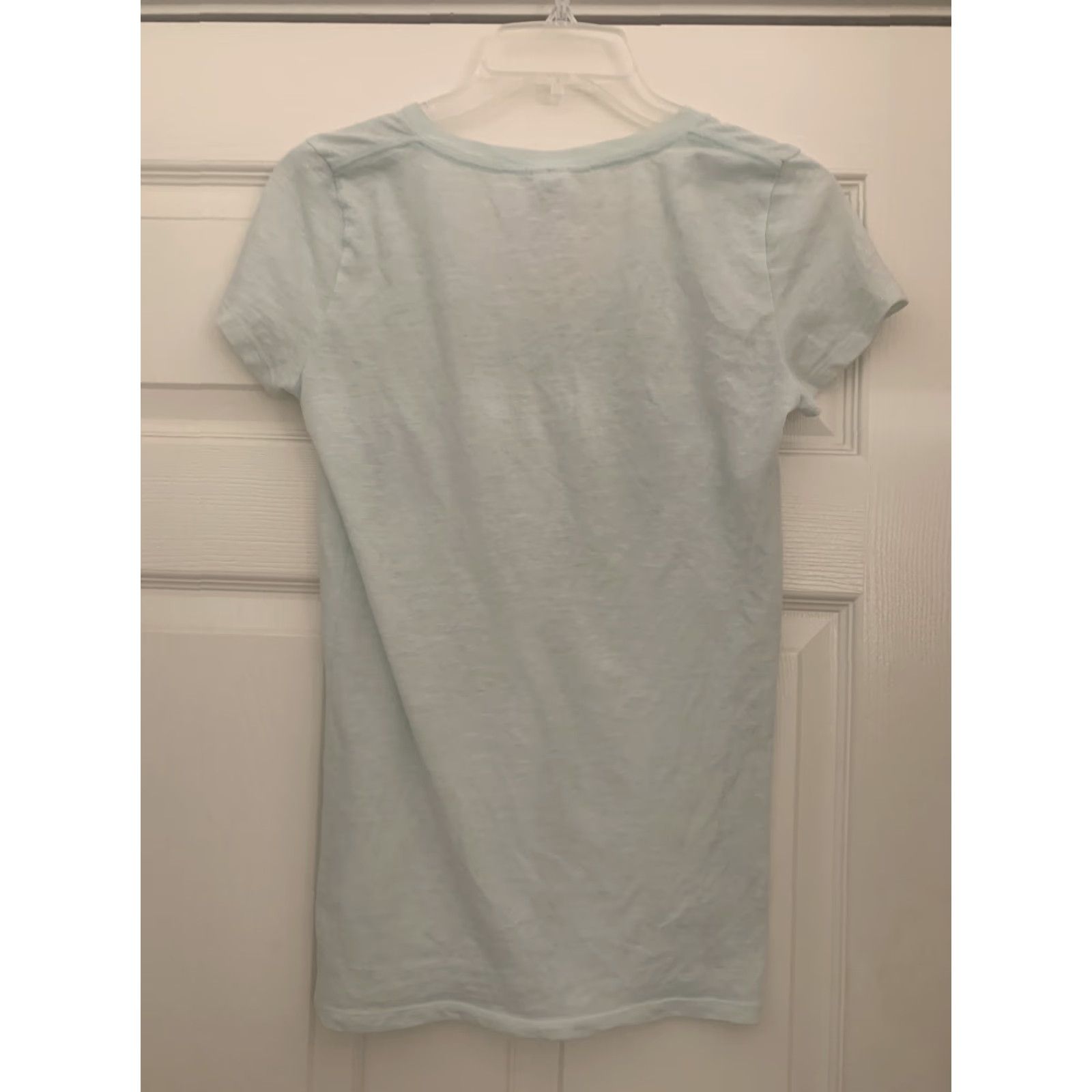 Victoria's Secret VICTORIA SECRET Women’s T Shirt Women’s Size Small Teal Blue V Neck Size S / US 4 / IT 40 - 5 Thumbnail