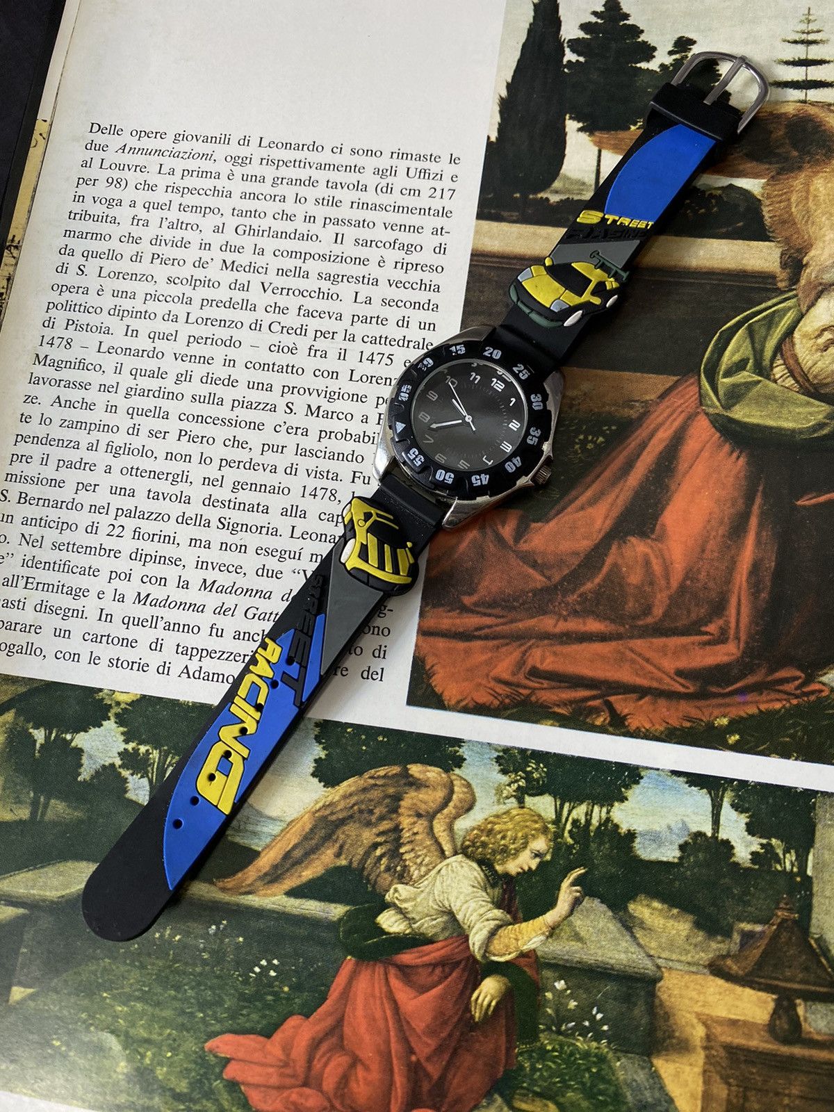 Jewelry Rare Retro Vintage Sport Watch - Rotating Bezel! Size ONE SIZE - 1 Thumbnail