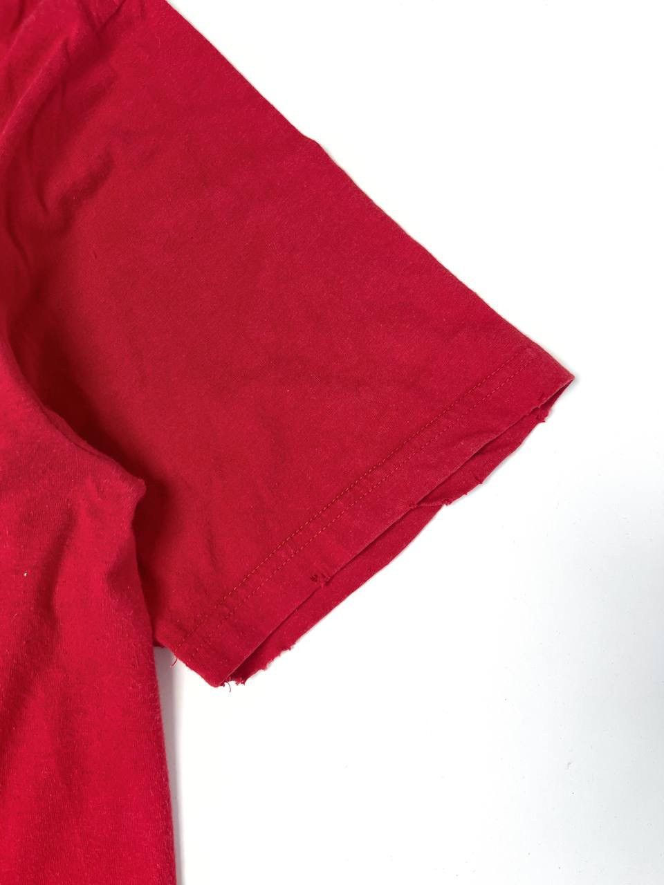 Vintage Vintage Polska Poland Distressed Trashed Red Tee Size US M / EU 48-50 / 2 - 4 Thumbnail