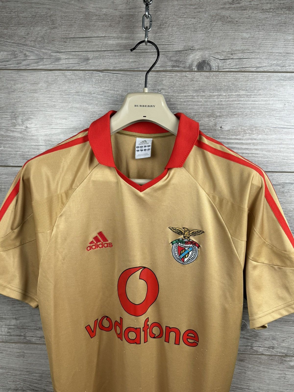 Adidas ADIDAS BENFICA 2003 2004 THIRD SHIRT FOOTBALL SOCCER JERSEY Size US S / EU 44-46 / 1 - 8 Thumbnail