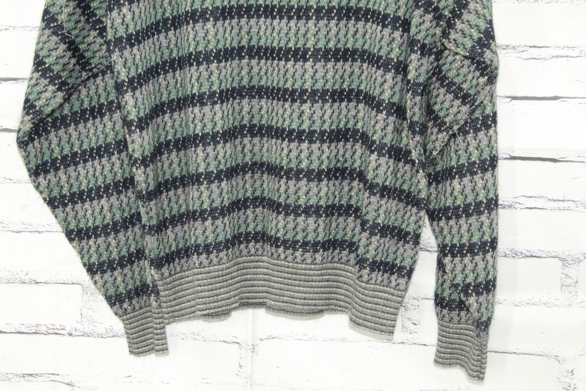Other Vintage Expressions Striped Knit Sweater L Naturecore Size US L / EU 52-54 / 3 - 8 Thumbnail