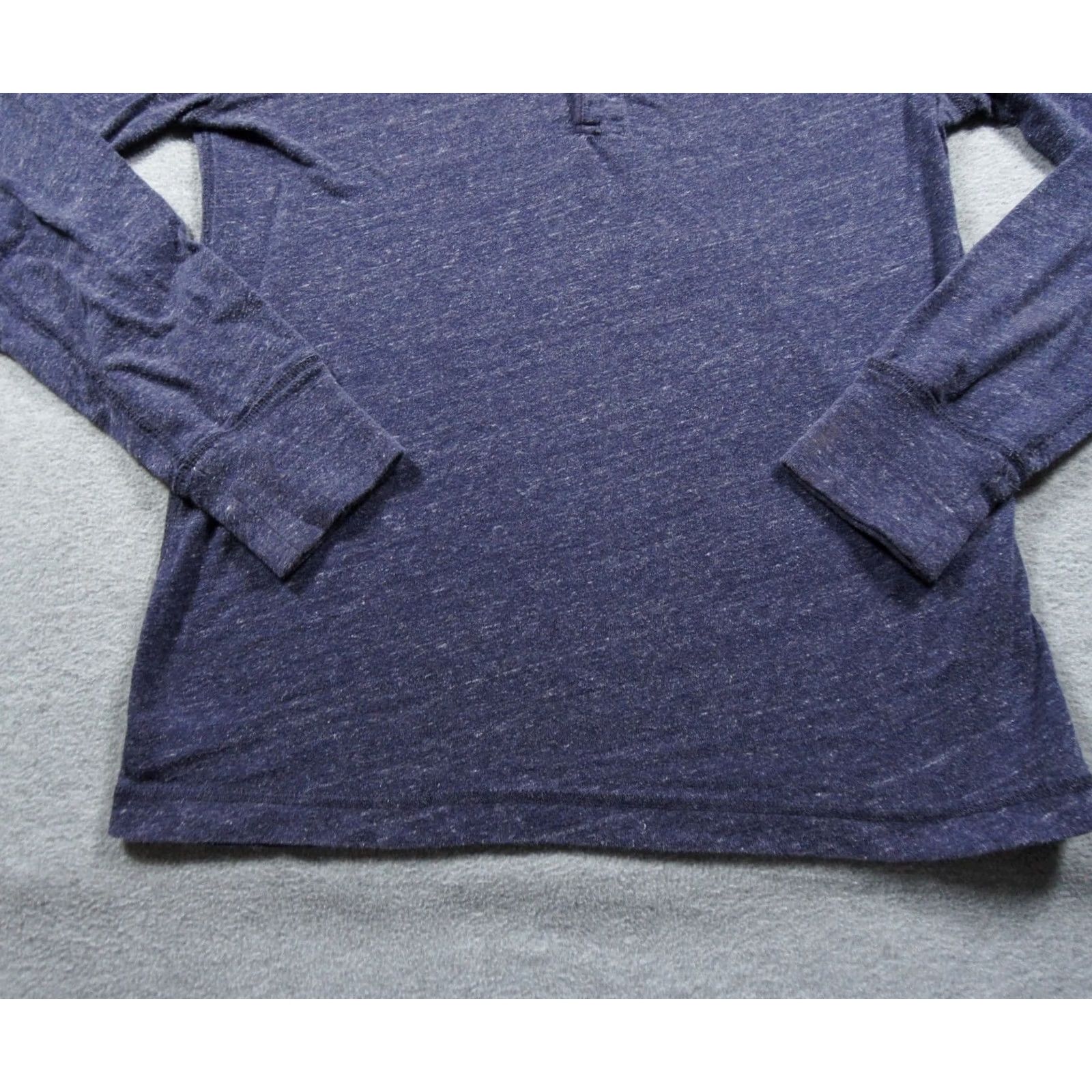 J.Crew JCrew Shirt Mens Small Blue Henley Long Sleeve Slim Fit Knit Cotton Casual Size US S / EU 44-46 / 1 - 3 Thumbnail