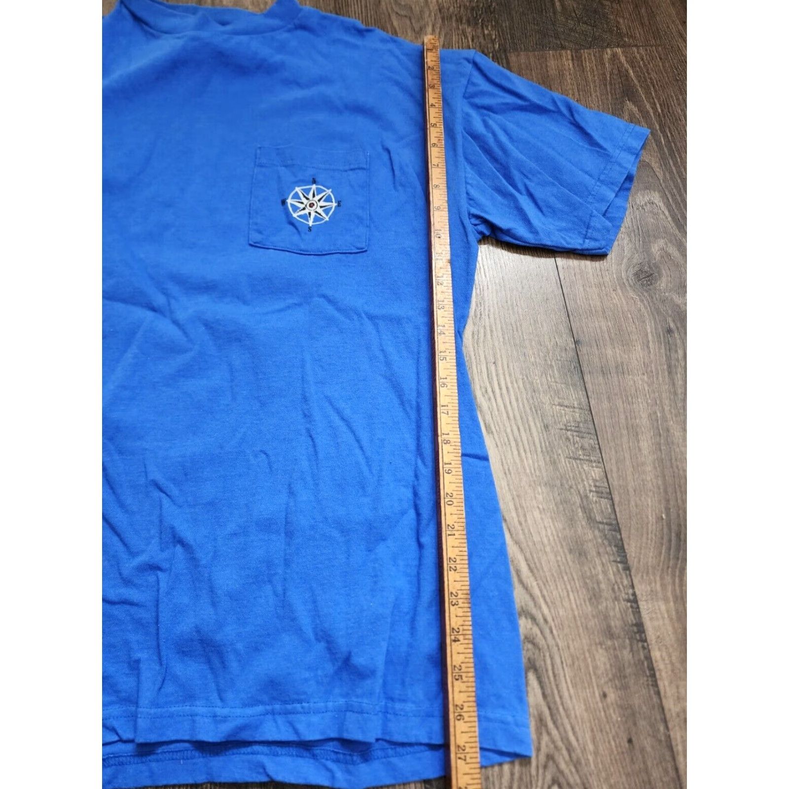 Marlboro Vintage Marlboro Make The Run Ski Pocket Shirt T-Shirt Blue XL Mens 90s Skiing Outdoors Snow Winter Logo Print Size US XL / EU 56 / 4 - 3 Thumbnail