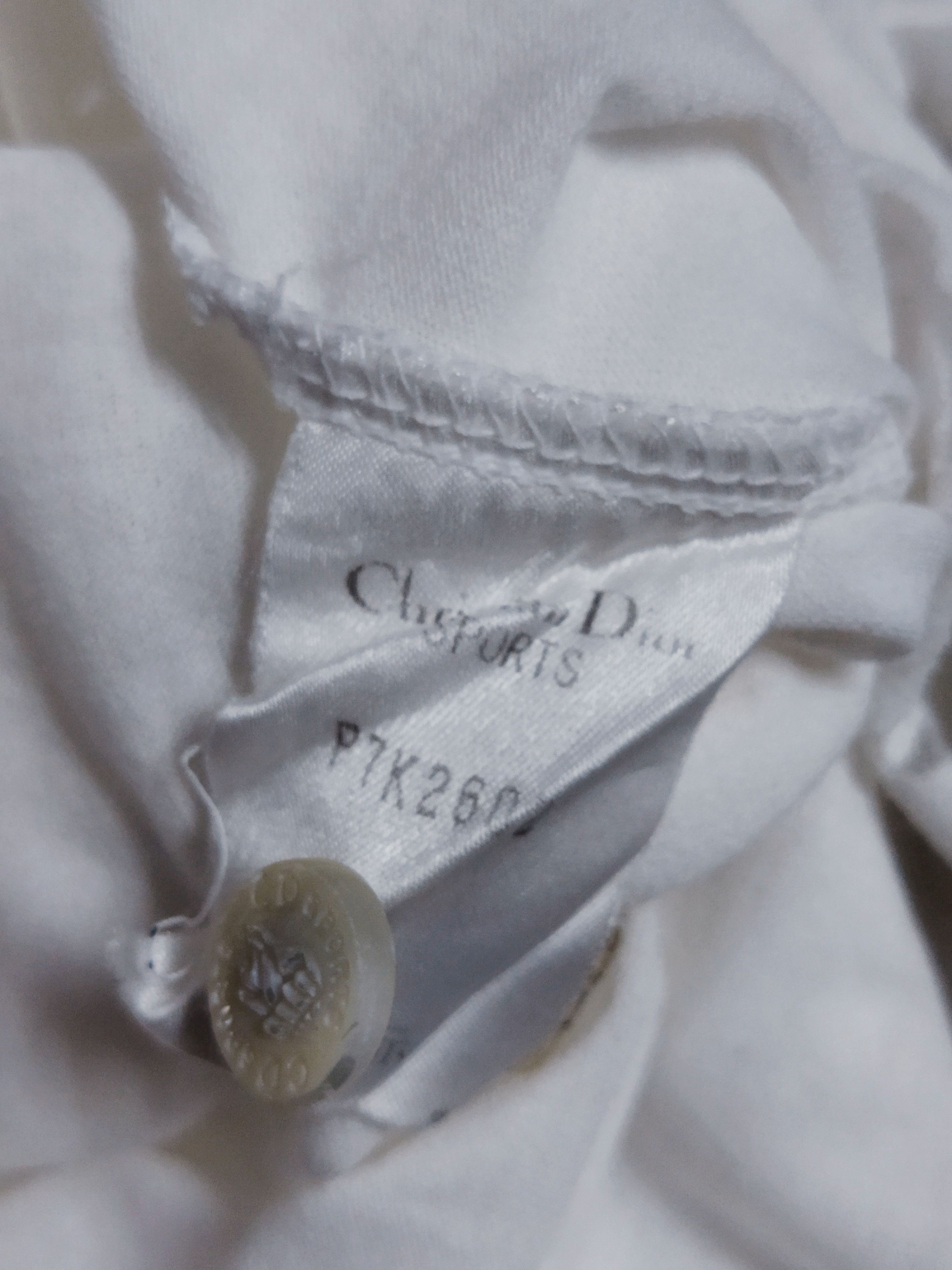 Christian Dior Monsieur Vintage Christian Dior Sports Polo Tee Size L / US 10 / IT 46 - 7 Thumbnail