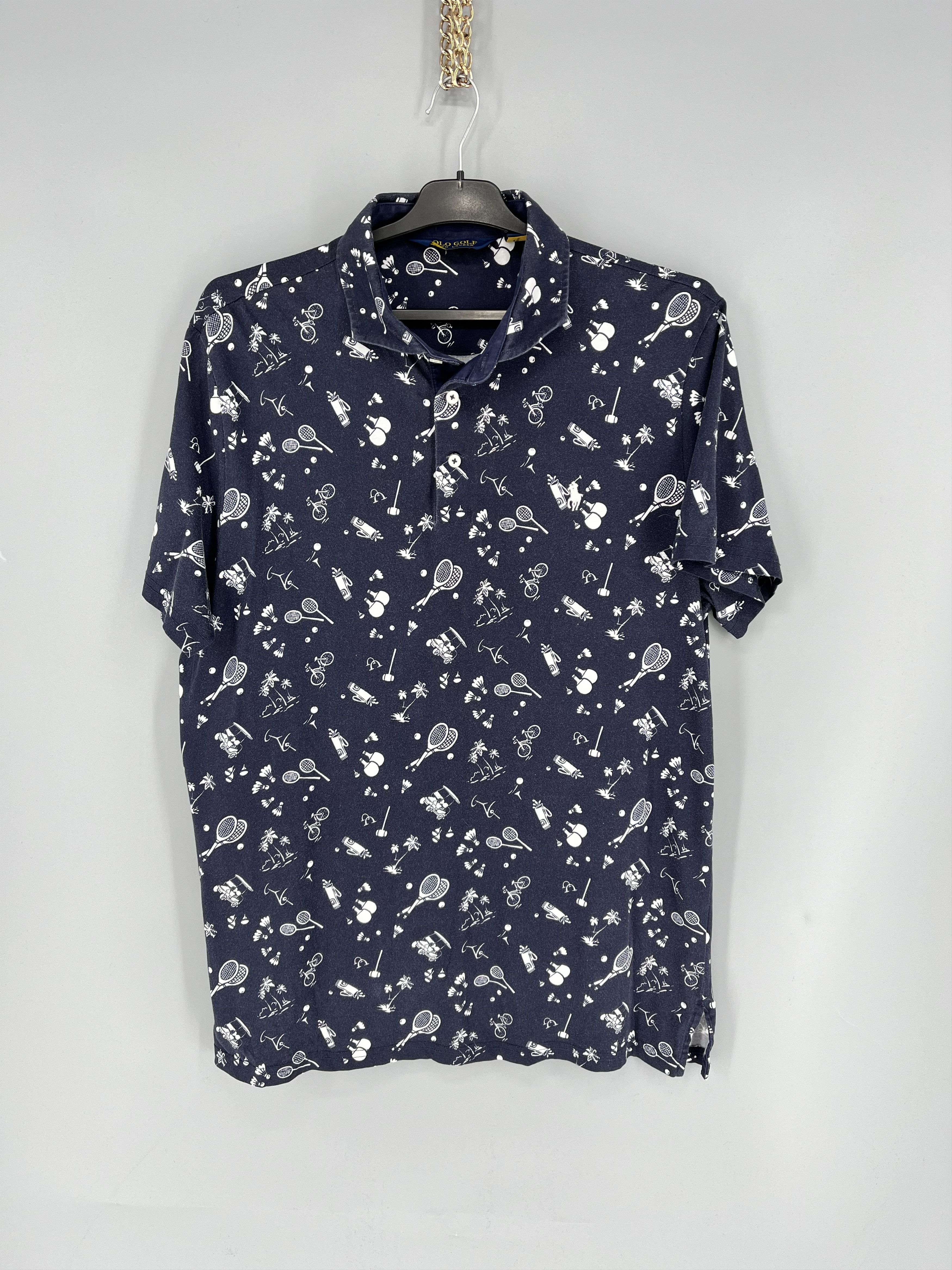 Polo Ralph Lauren Polo Golf Ralph Lauren Printed Pima Jersey Polo Weekend Size US L / EU 52-54 / 3 - 1 Thumbnail