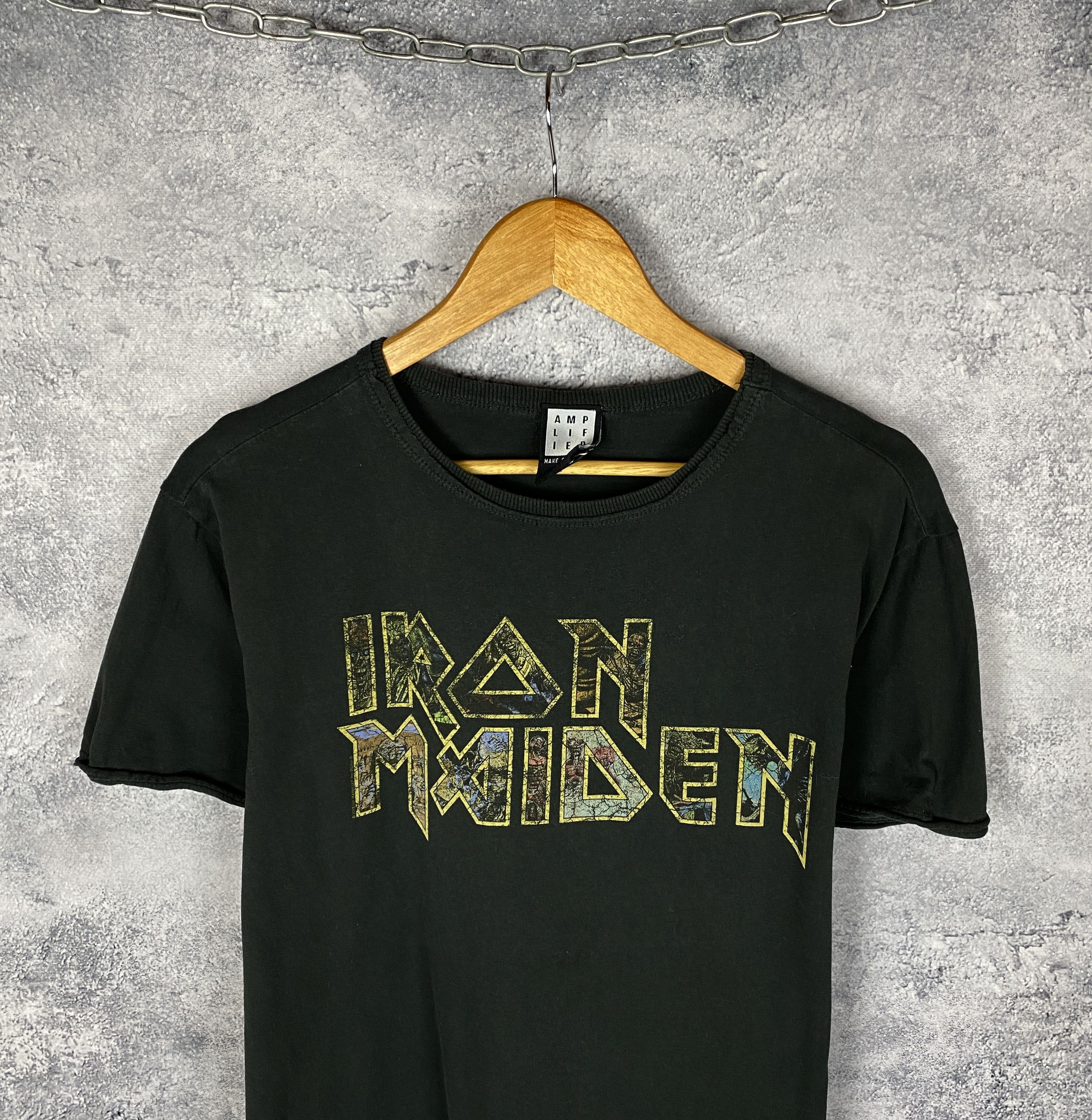 Band Tees Iron Maiden Tee Men's Size L Black Short Sleeve Size US L / EU 52-54 / 3 - 2 Thumbnail