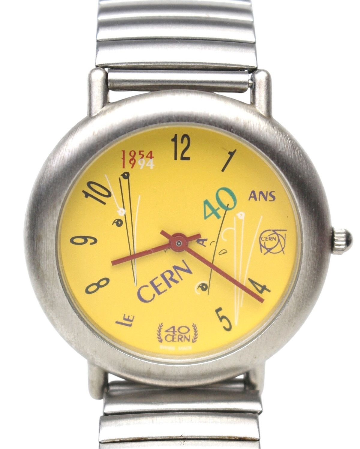Vintage 1994 CERN 40TH ANNIVERSARY COMMEMORATIVE WATCH Size ONE SIZE - 2 Thumbnail