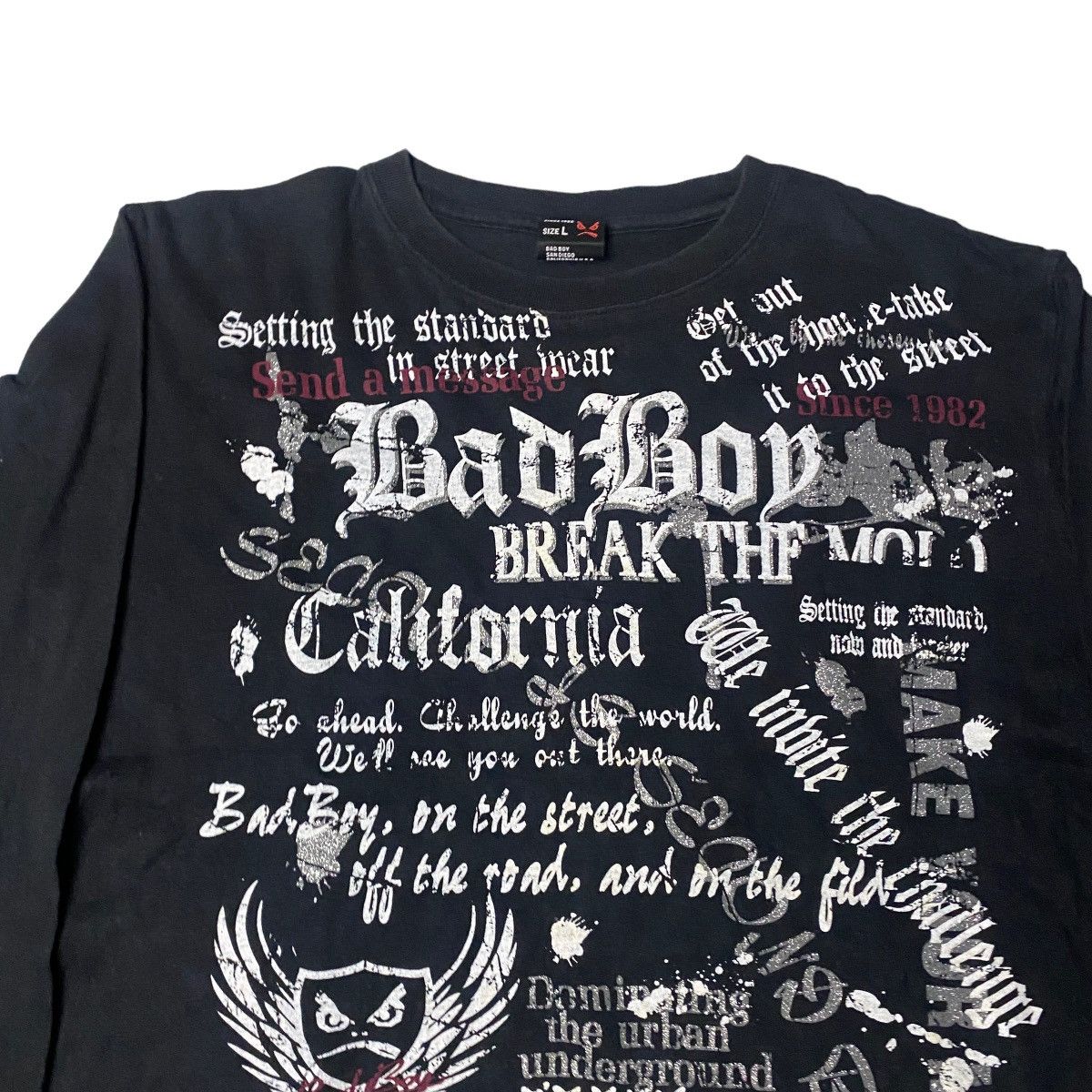 If Six Was Nine Japanese Poem Longsleeve Badboy ifsixwasnine styled Size US L / EU 52-54 / 3 - 2 Thumbnail