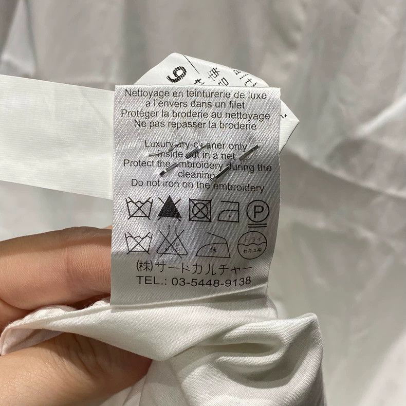 Givenchy Givenchy Size41 White Star Rhinestone Collar Shirt (41 Size Size US M / EU 48-50 / 2 - 4 Thumbnail
