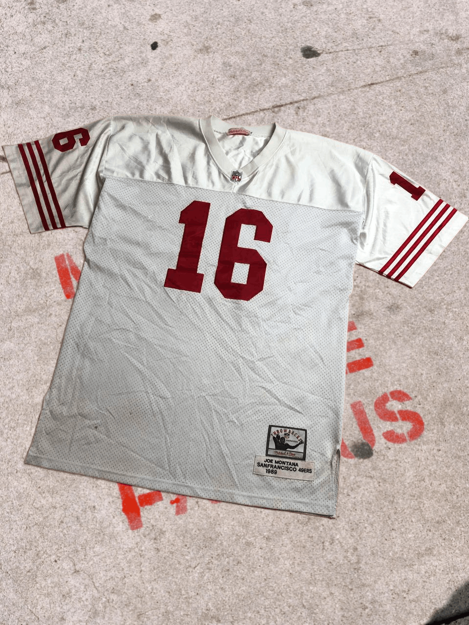 NFL Mitchell & Ness San Francisco 49ers Joe Montana Legacy Size US XXL / EU 58 / 5 - 1 Thumbnail