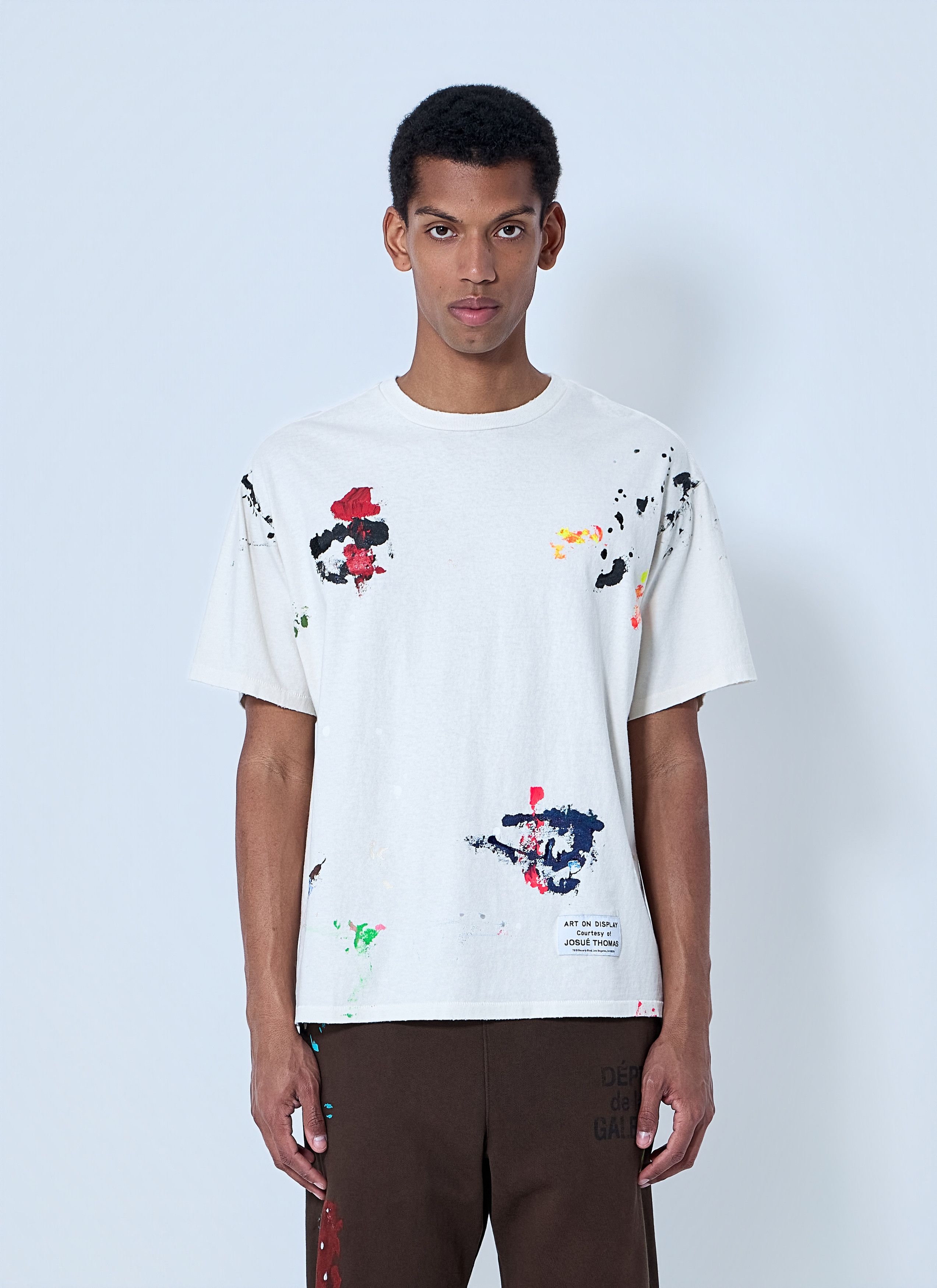 Gallery Dept. Abstract Print Cotton T-Shirt Size US S / EU 44-46 / 1 - 1 Thumbnail