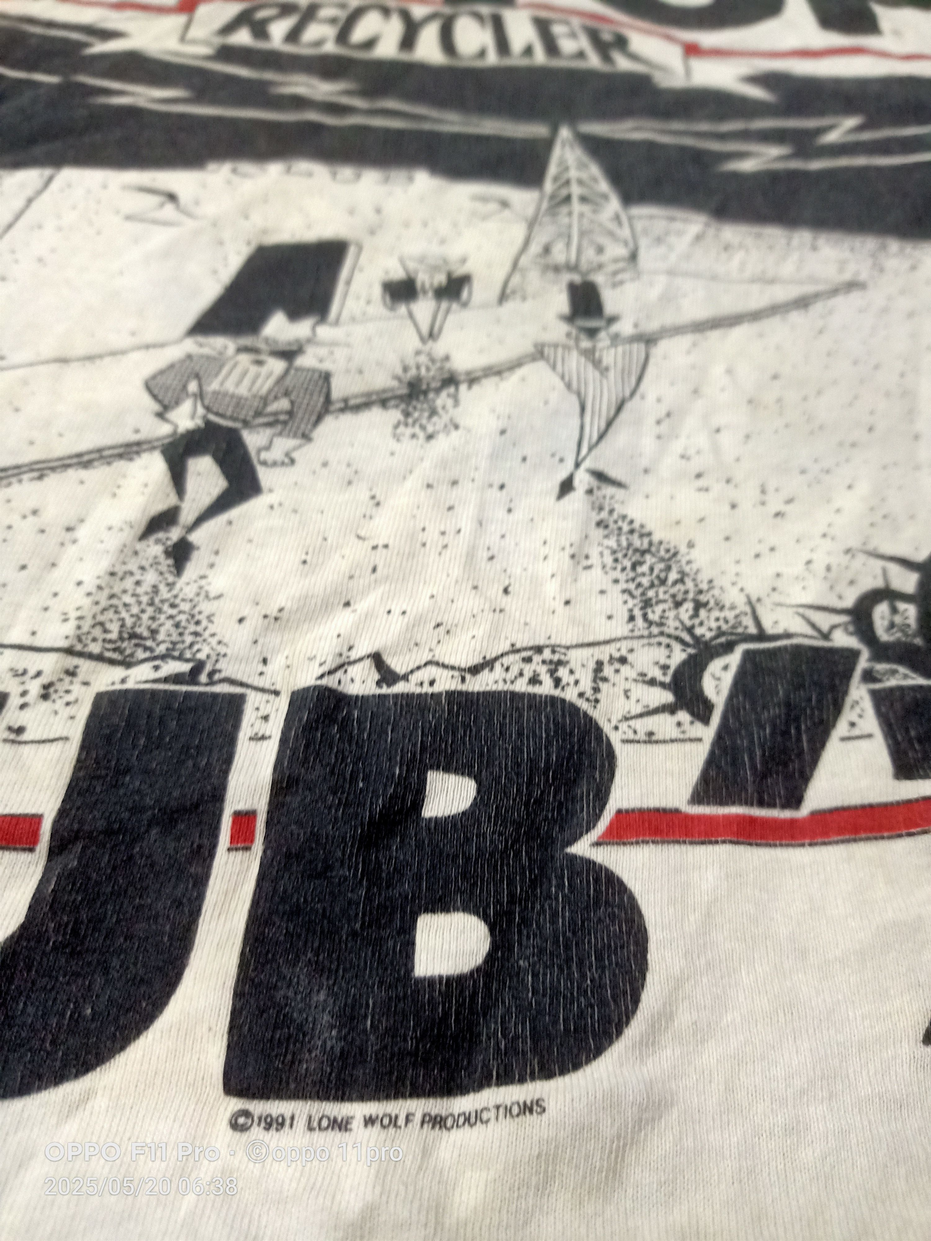 Band Tees × Vintage Zz TOP Vintage Sleevelless 91' Tour Tank top Size US L / EU 52-54 / 3 - 3 Thumbnail