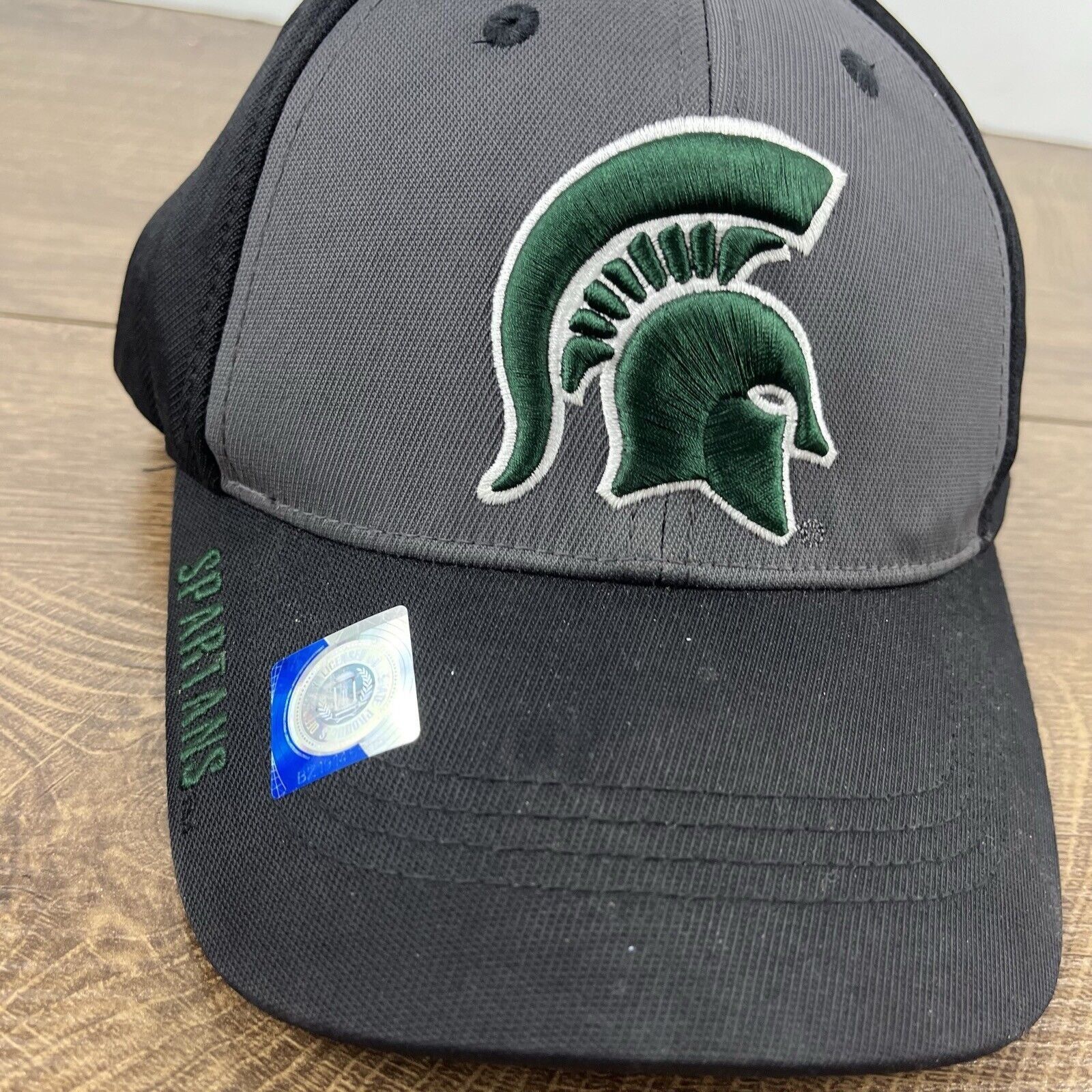 Other Michigan State Spartans Hat MSU Gray Cap Adjustable Hat Gray Size ONE SIZE - 8 Thumbnail