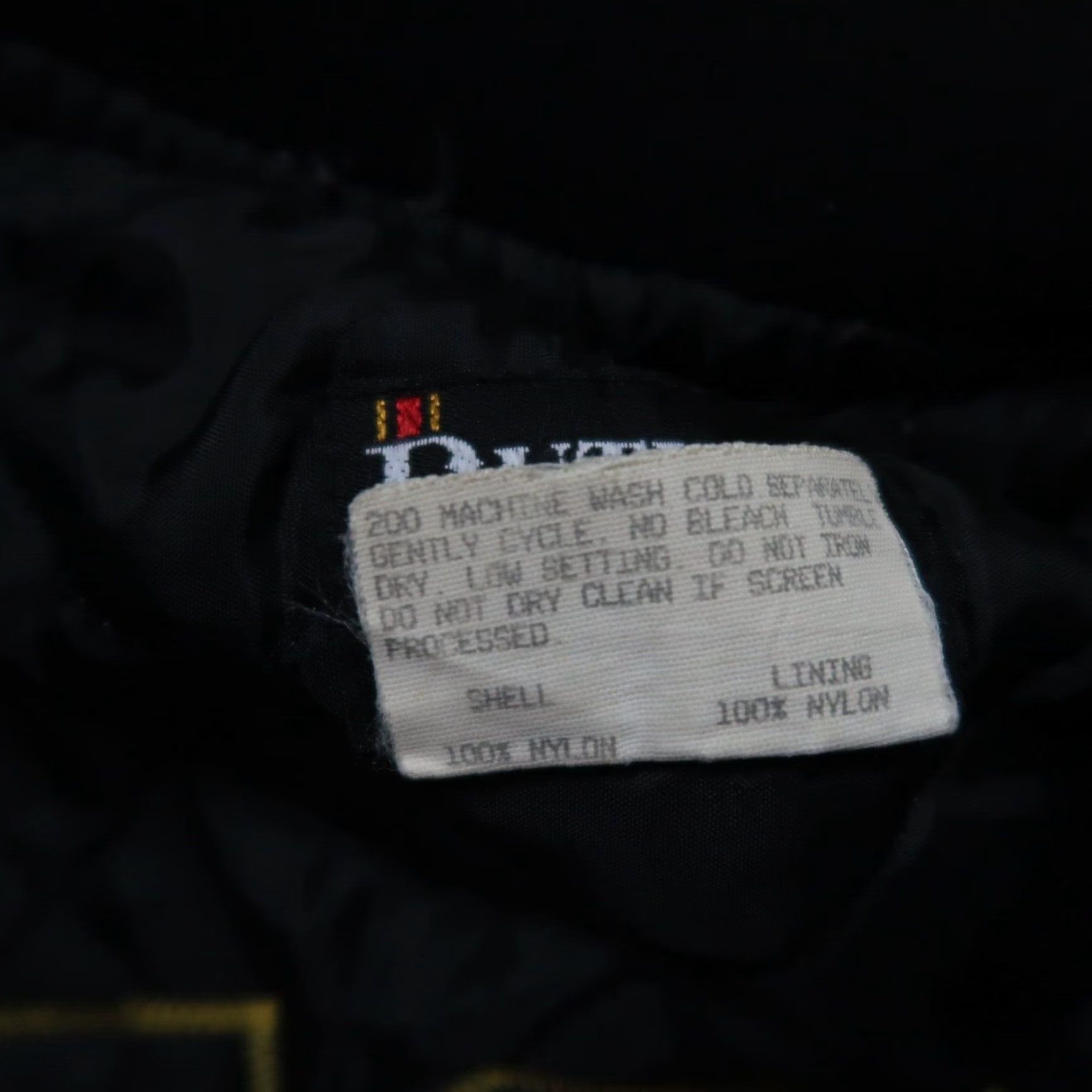 Vintage VINTAGE Butwin Jacket Mens Large Black Nylon Bomber Jacket Snap Button Zipper 80s 90s American Sports, Short Size US L / EU 52-54 / 3 - 4 Thumbnail