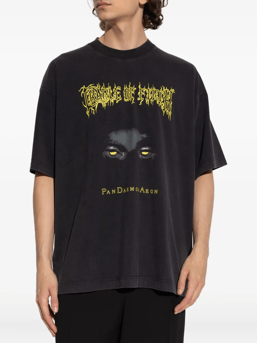 Other Men’s Black T-Shirt with Print – Graphic Streetwear Tee Size US M / EU 48-50 / 2 - 2 Thumbnail