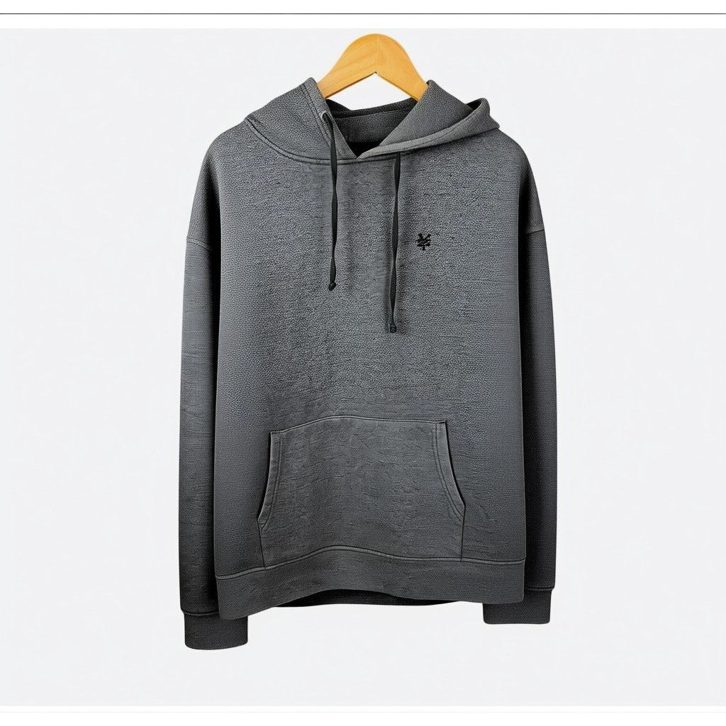 Zoo York Zoo York Men's XL Dark Gray Cotton Blend Logo Hoodie Skater Size US XL / EU 56 / 4 - 1 Thumbnail