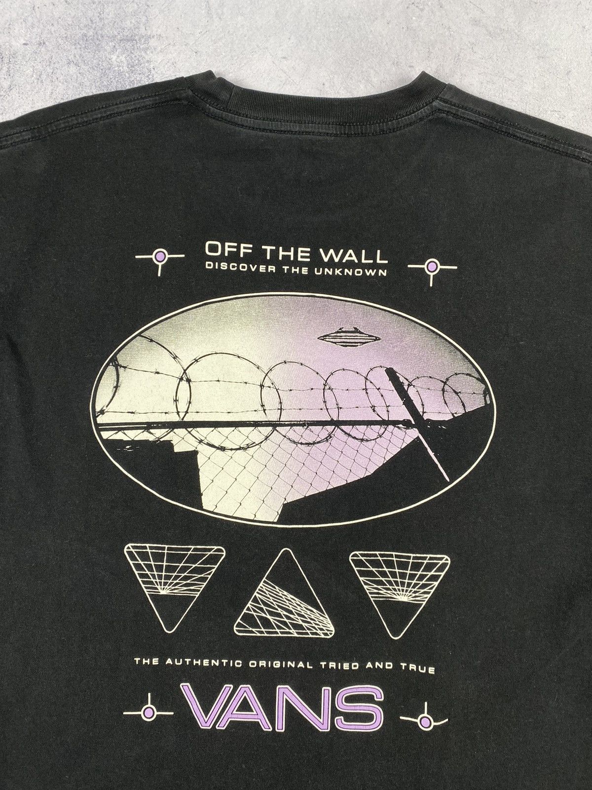 Vans Vans Are 66 SS NLO x Zone 51 MIB Faded Black Tee Size US M / EU 48-50 / 2 - 3 Thumbnail