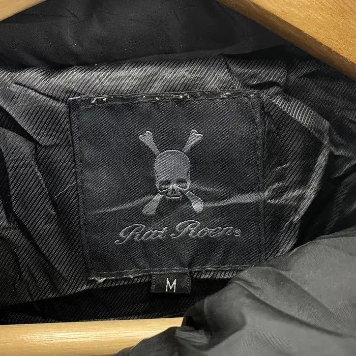 Roen Vtg 90’ ROEN RAT JAPAN Skull Bones Motorcycle Fleece Jacket Size US M / EU 48-50 / 2 - 11 Thumbnail