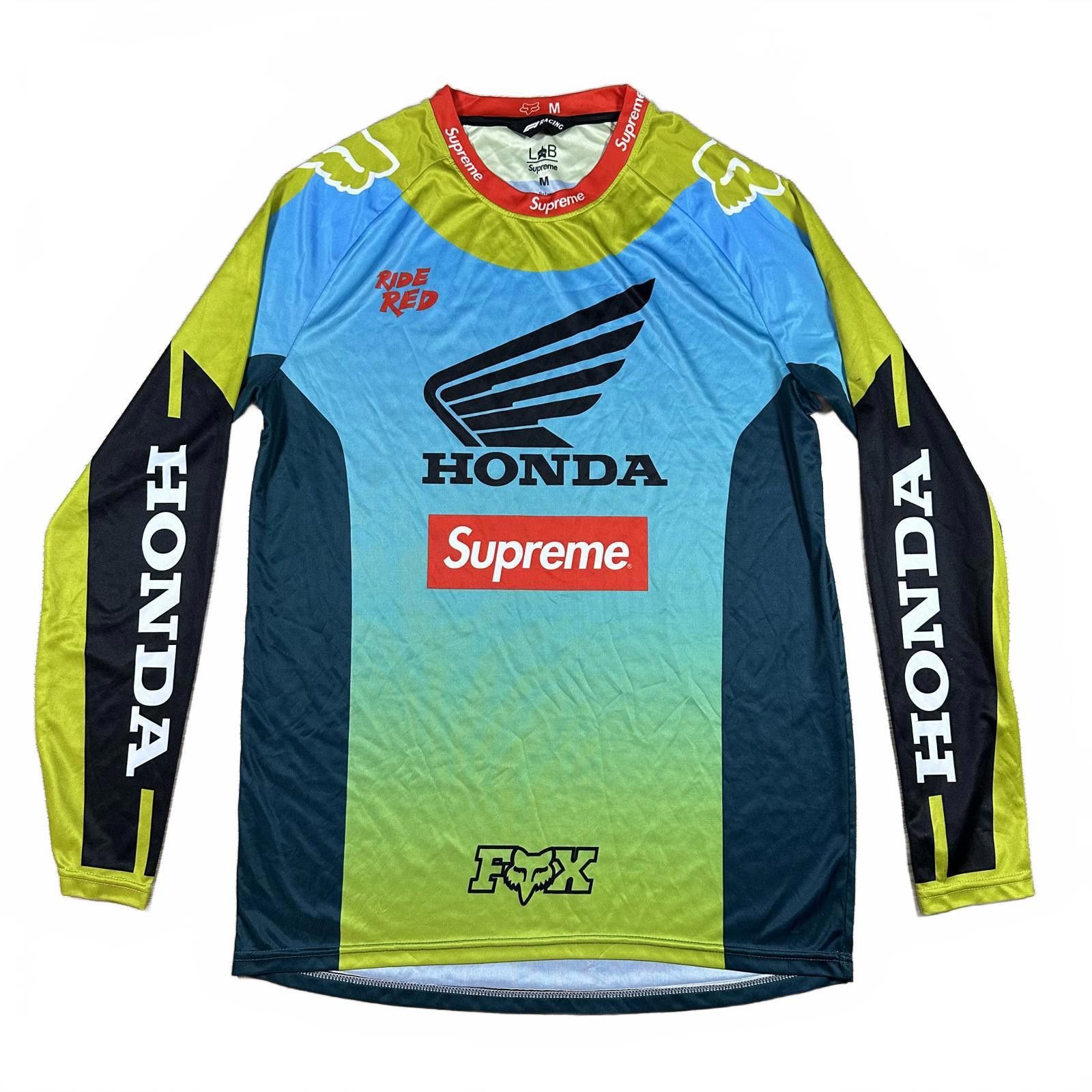 Fox Racing Fox Racing BMX Jersey M Blue Green Yellow Honda Supreme Size US M / EU 48-50 / 2 - 1 Thumbnail