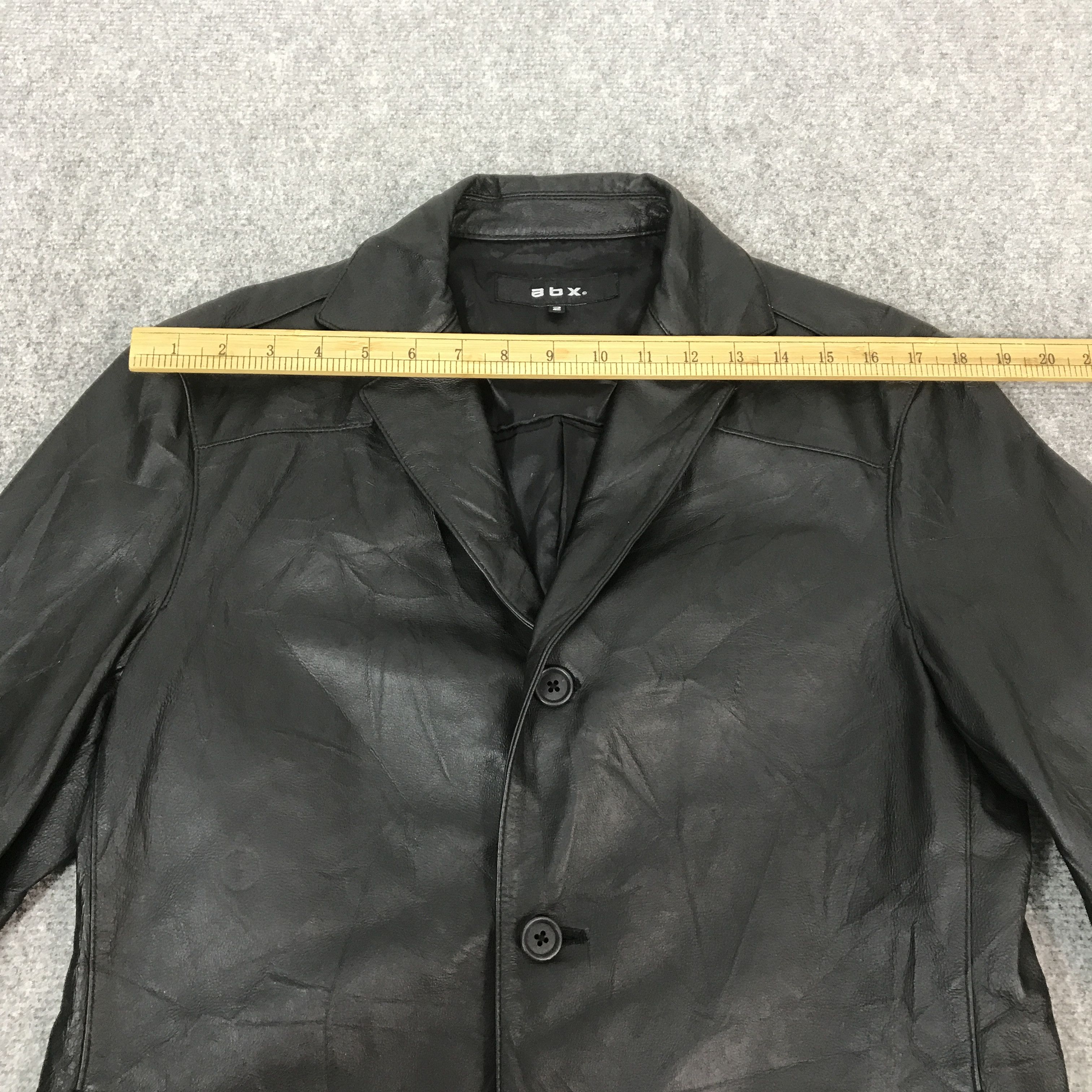 Japanese Brand Japan Gothic abx leather Blazer jacket K65B5 Size US M / EU 48-50 / 2 - 5 Thumbnail