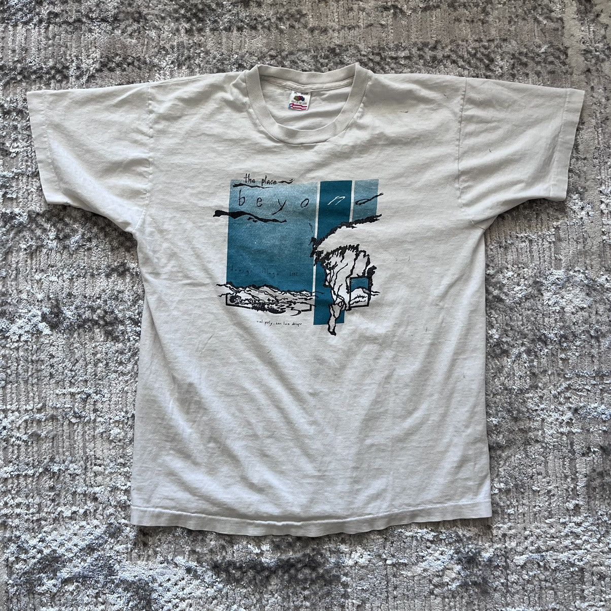 Fruit Of The Loom Vintage Cal Poly Single Stitch Fruit of the Loom Graphic Tee Size US XL / EU 56 / 4 - 1 Thumbnail