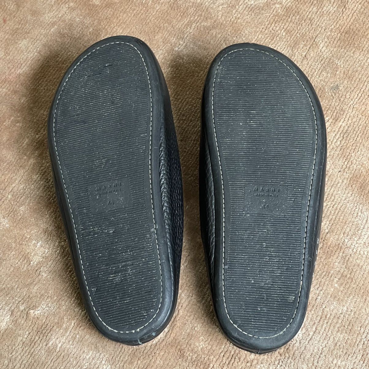 Marni MARNI Black Fussbett Sabot Loafers (mules, clogs) Size US 11 / EU 44 - 4 Thumbnail