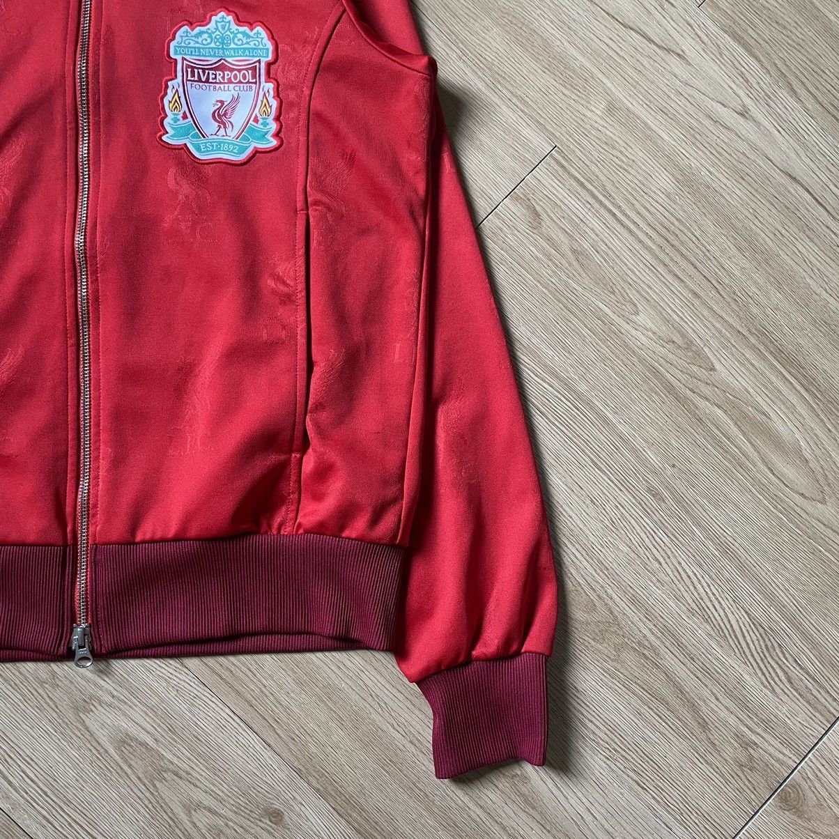Adidas Vintage Adidas Liverpool FC Soccer Track Tops Zip Jacket Y2K Size US S / EU 44-46 / 1 - 8 Thumbnail
