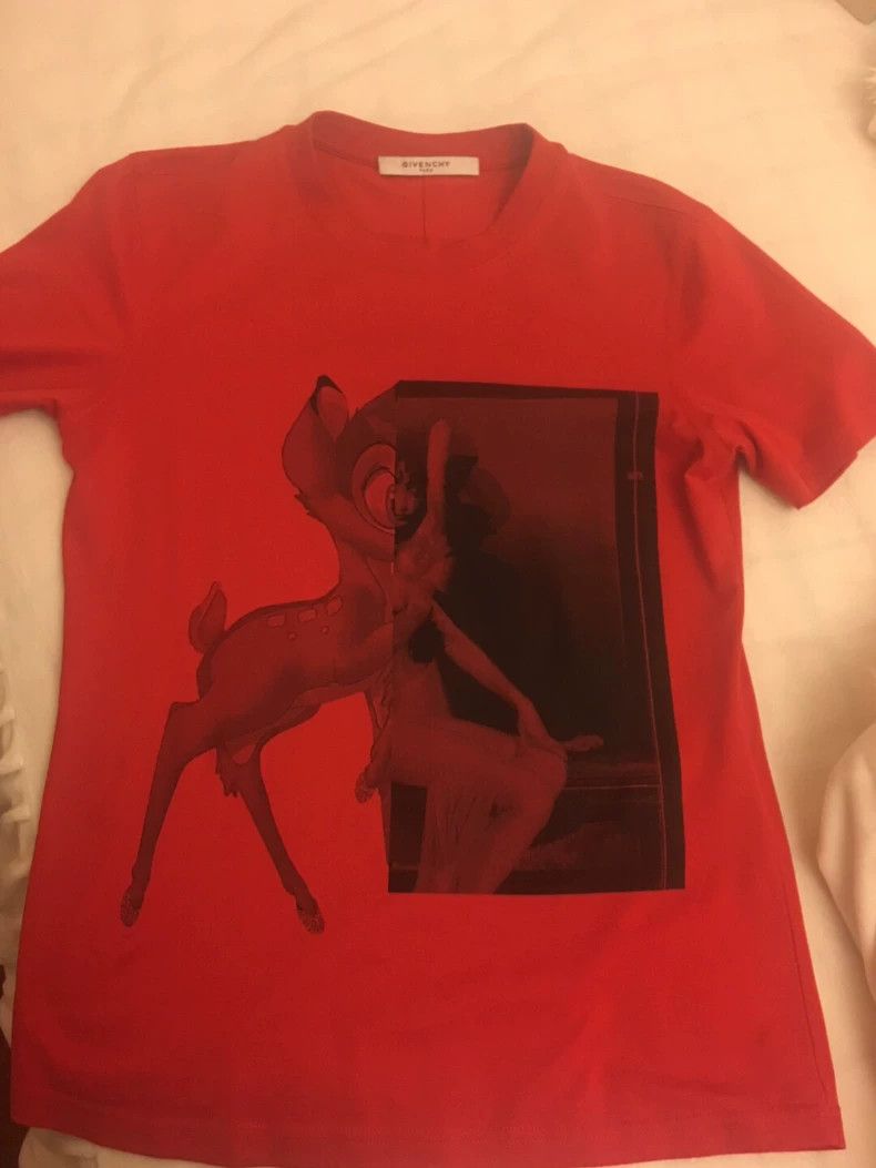 Givenchy Givenchy Deer Pattern Skinny Short-sleeved Shirt Size US M / EU 48-50 / 2 - 1 Thumbnail